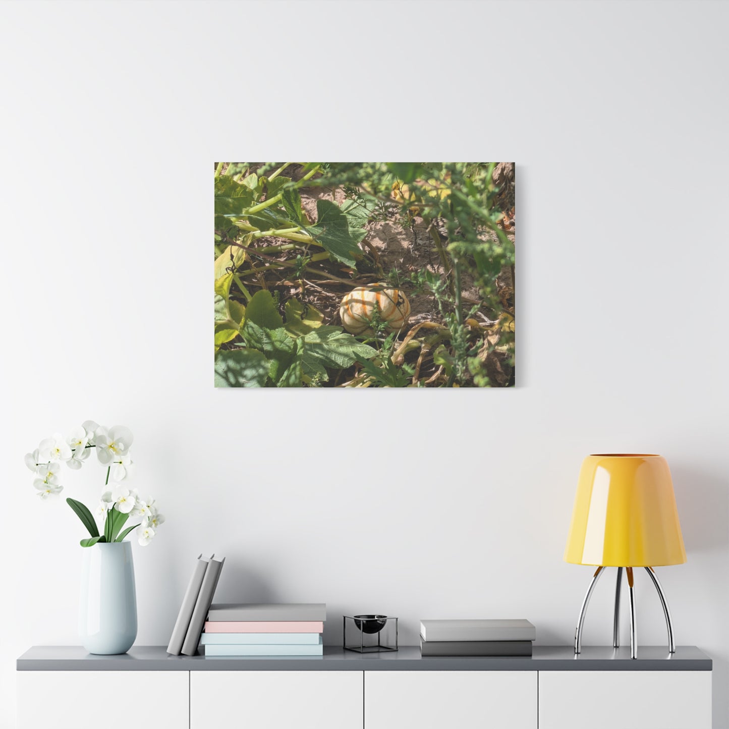 Harvest Pumpkin Canvas Art Wall Decor