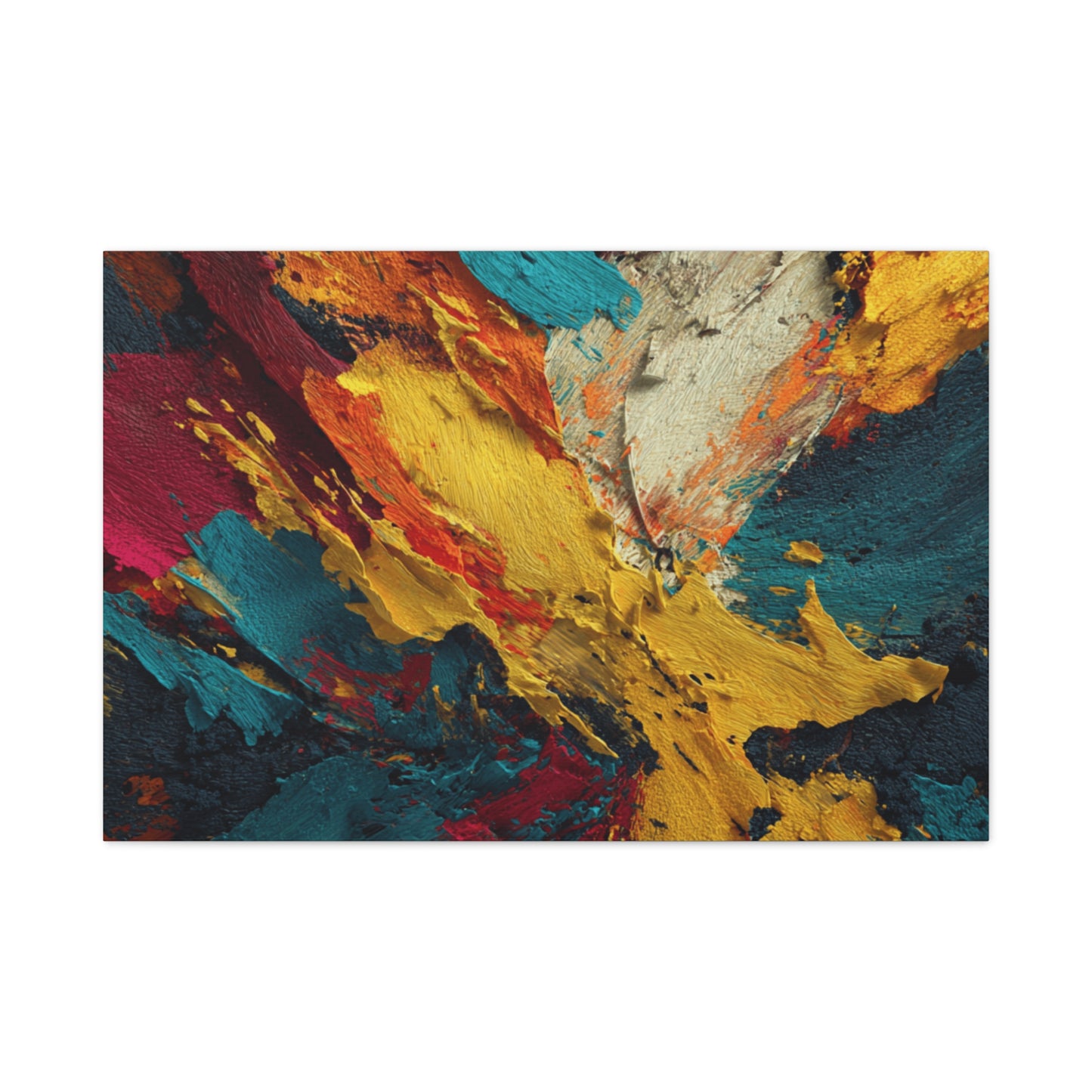 Colorful Abstract Canvas Wall Art