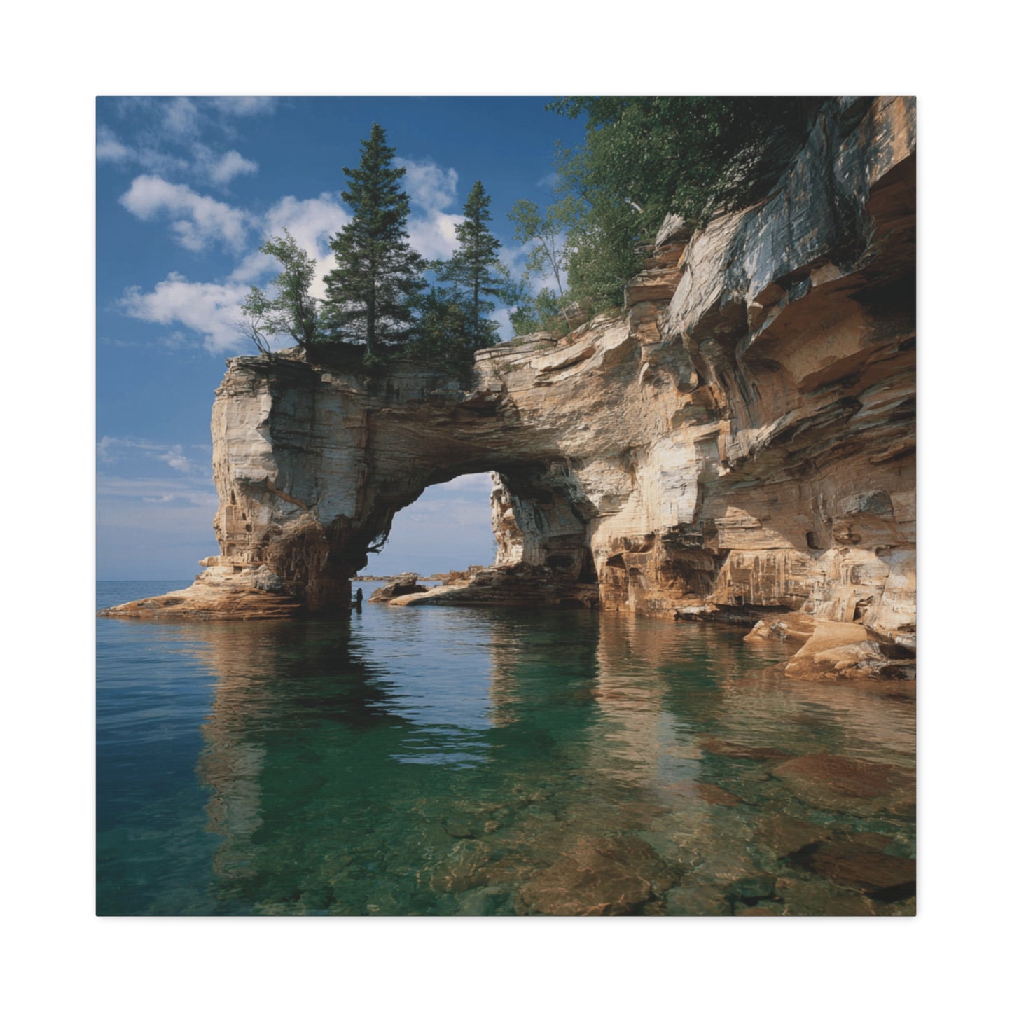 Scenic Matte Canvas Print, Nature Wall Art, Home Decor, Gift for Nature Lovers, Wall Hanging, Landscape Photography