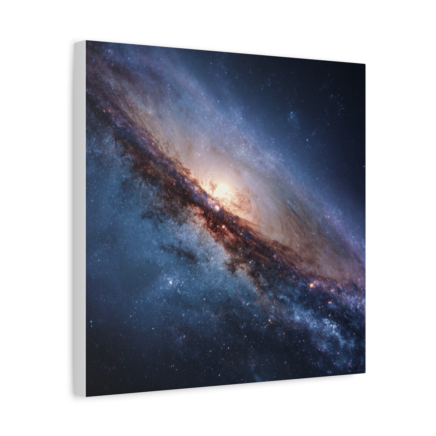 Galaxy Wall Art, Stretched Canvas Print, Cosmic Decor, Space Art, Home Gallery