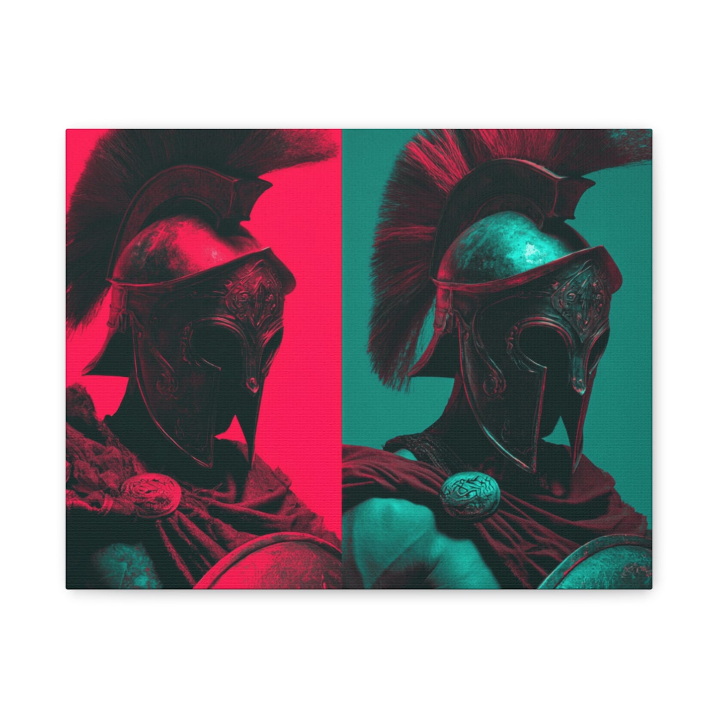 Spartan Warrior Canvas Wall Art