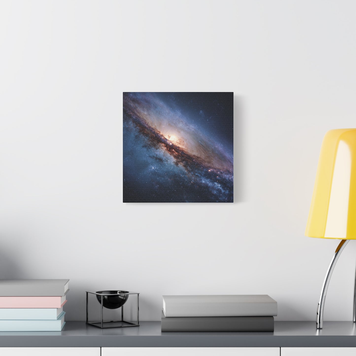 Galaxy Wall Art, Stretched Canvas Print, Cosmic Decor, Space Art, Home Gallery