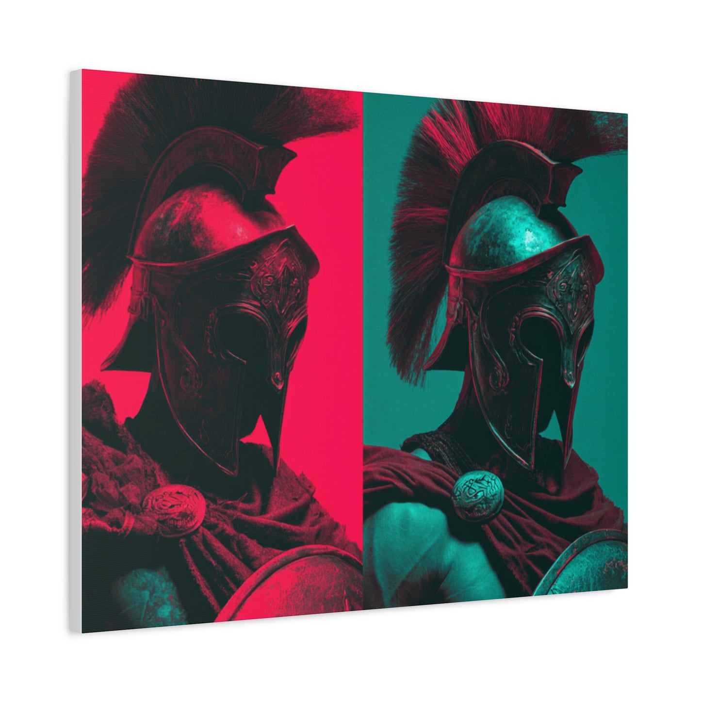 Spartan Warrior Canvas Wall Art