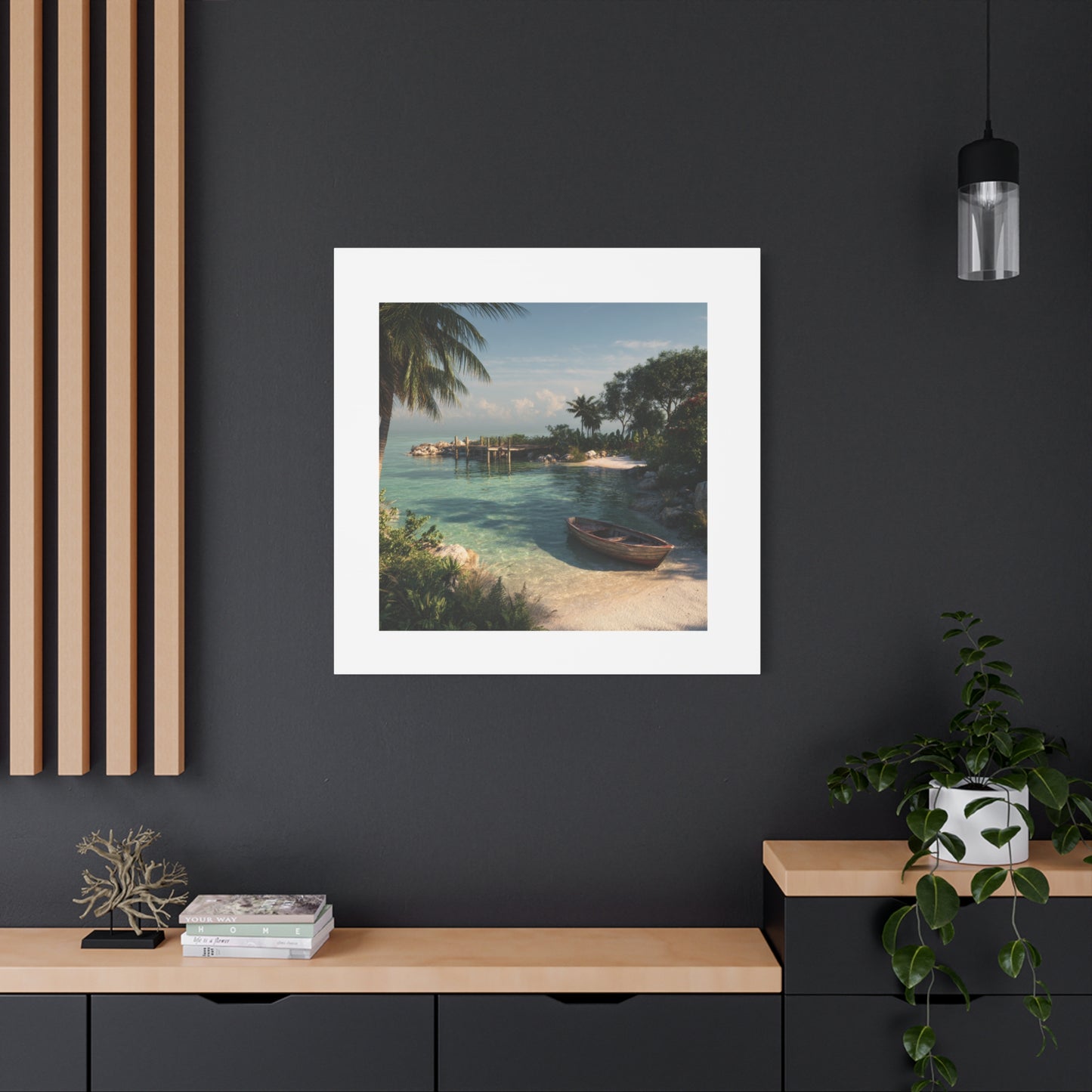 Canvas Print - Beautiful Beach View