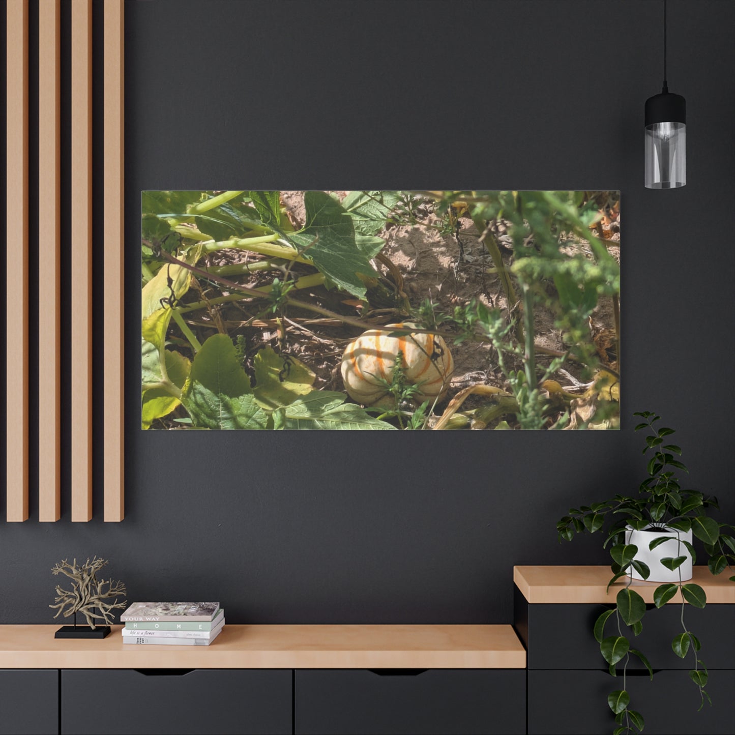 Harvest Pumpkin Canvas Art Wall Decor