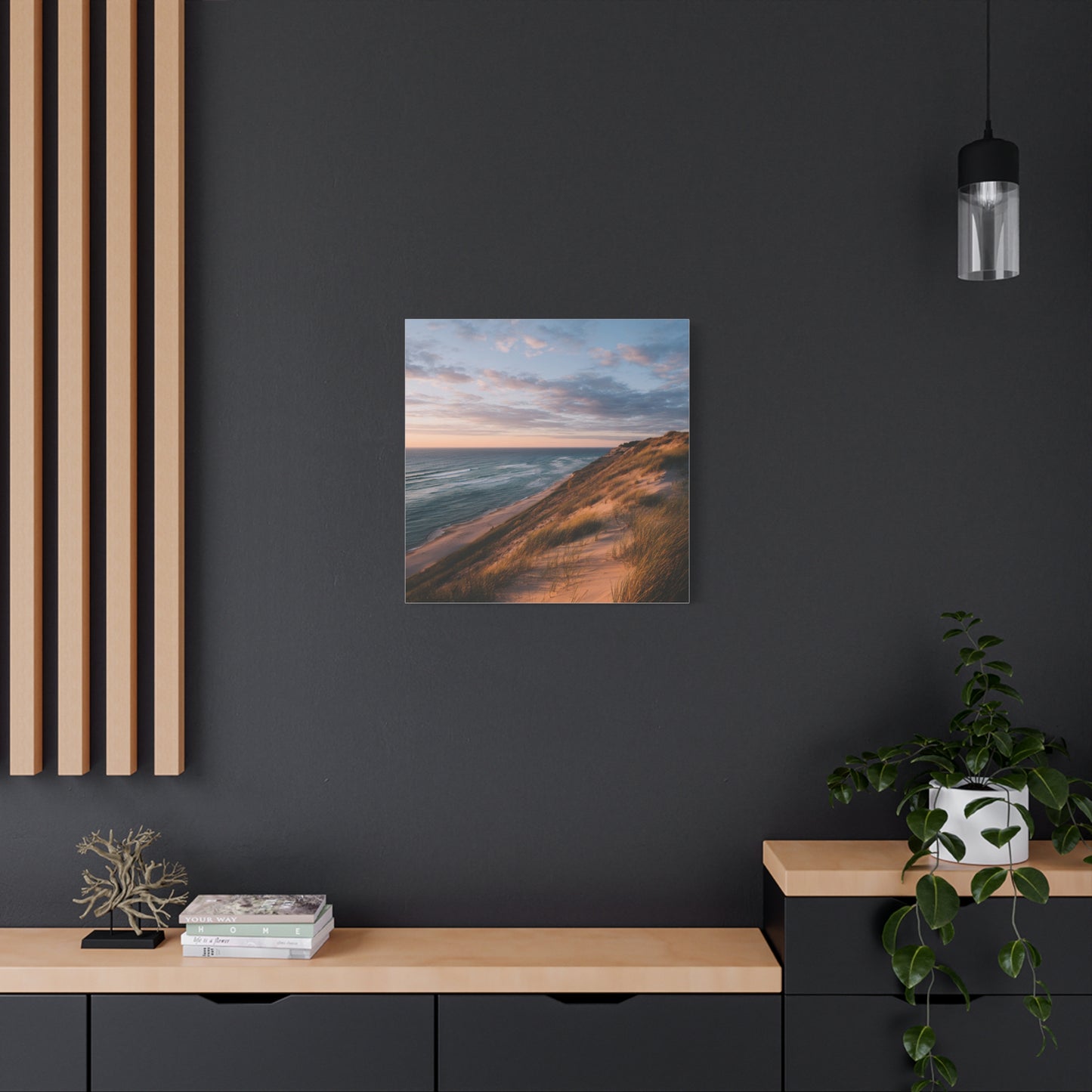 Coastal Serenity Matte Canvas Wall Art