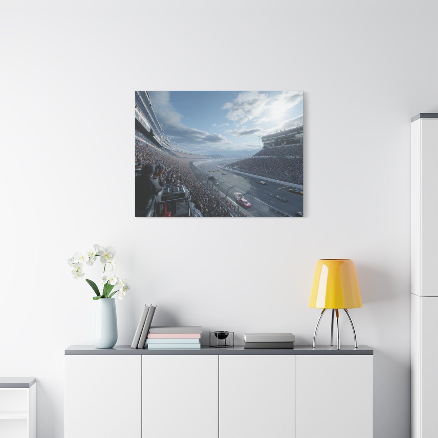 Racing Scene Wall Art