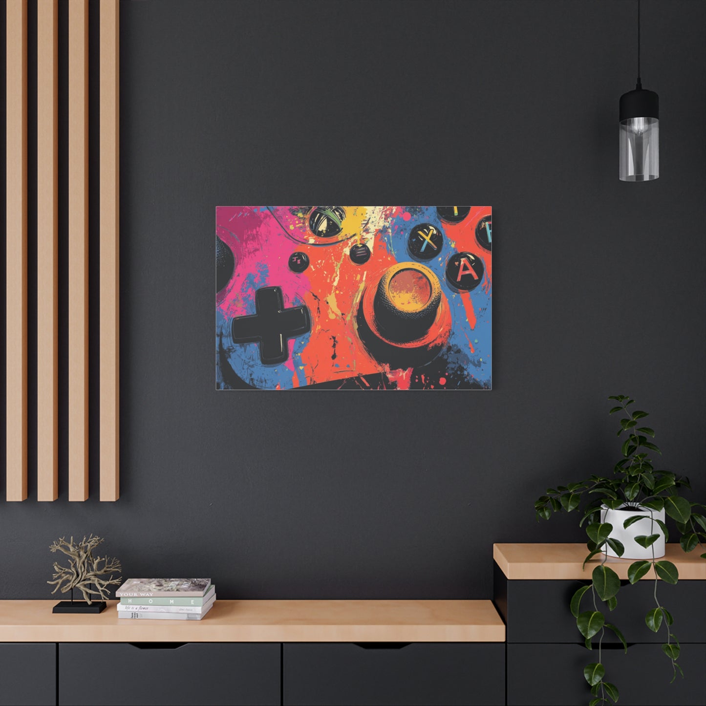 Vibrant Gaming Canvas Art