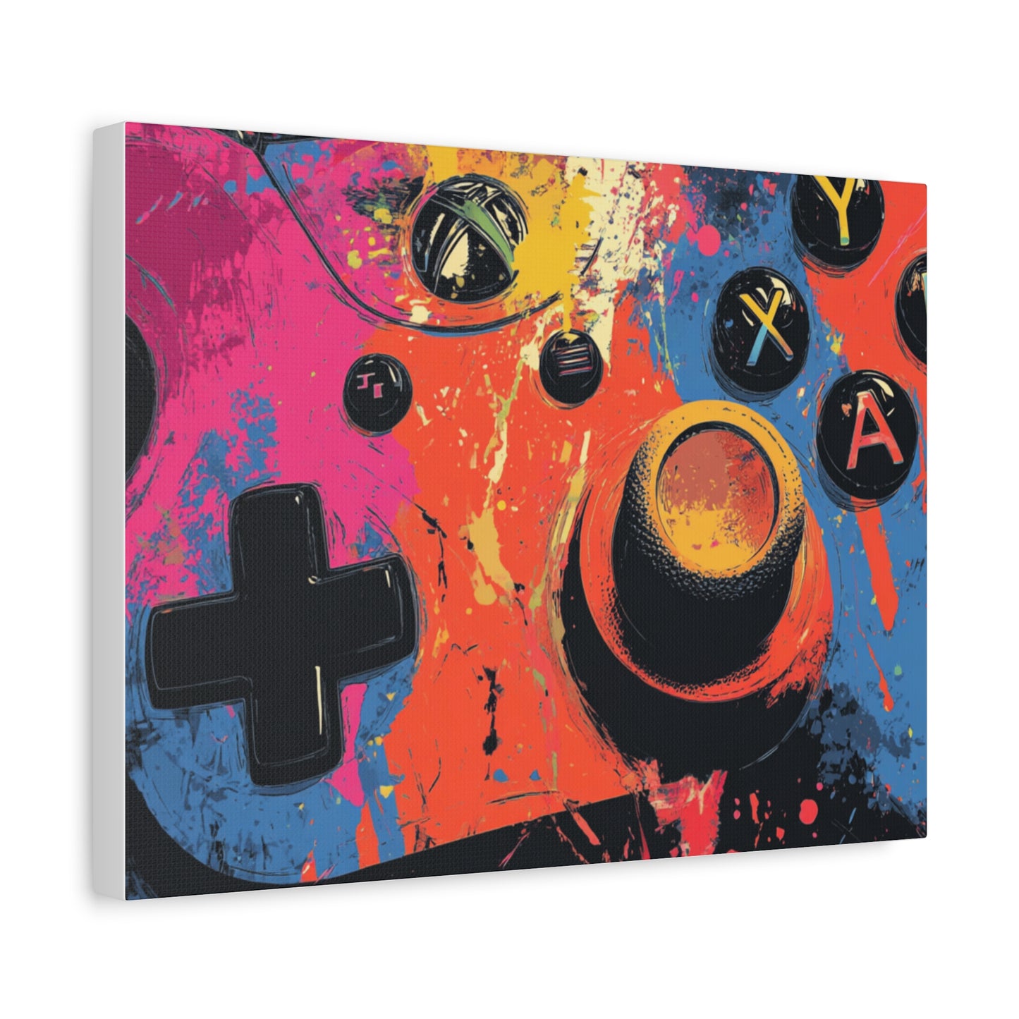 Bold Gaming Canvas Wall Art
