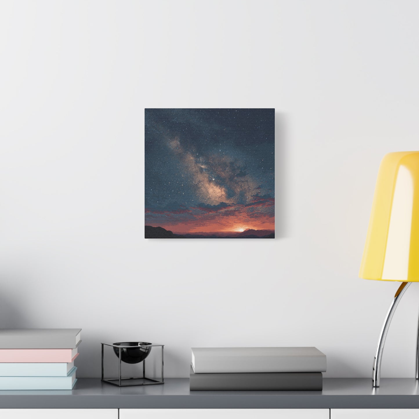 Celestial Canvas Art, Starry Night Decor, Universe Wall Art, Galaxy Home Decor, Space Lovers Gift, Inspirational Wall Decor