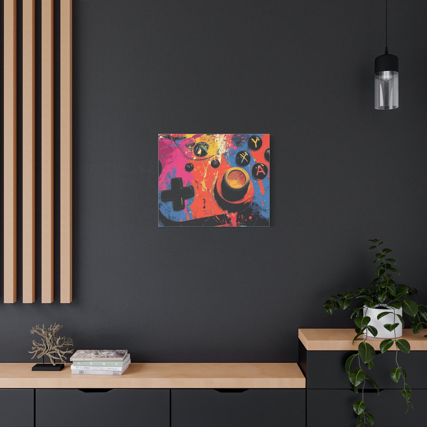 Bold Gaming Canvas Wall Art