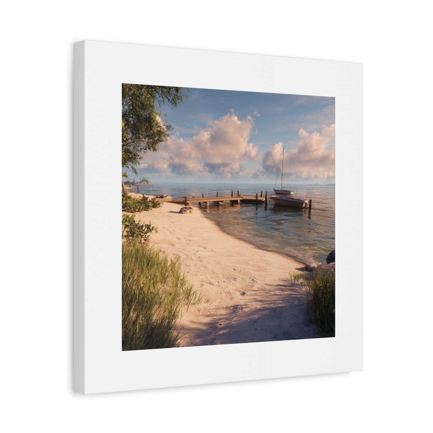 Canvas Print - Beautiful Beach Scene