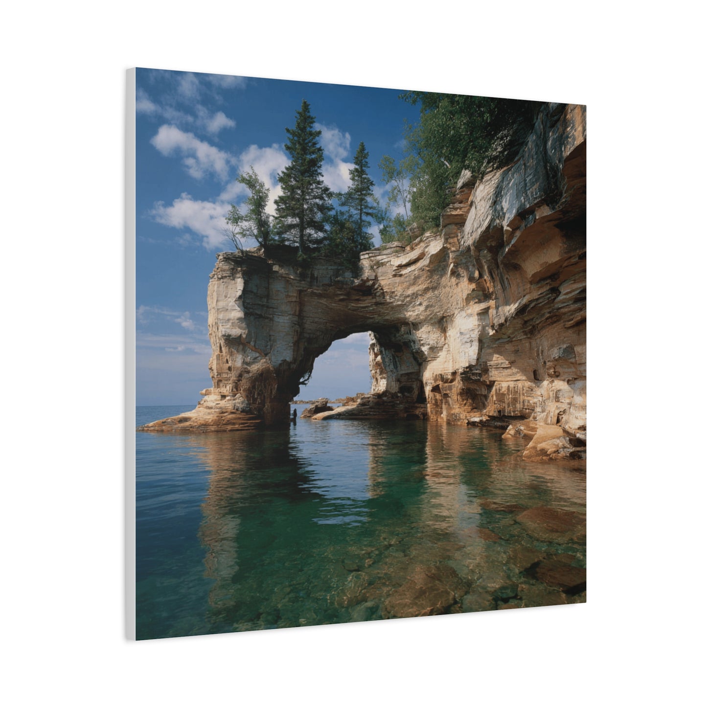 Scenic Matte Canvas Print, Nature Wall Art, Home Decor, Gift for Nature Lovers, Wall Hanging, Landscape Photography