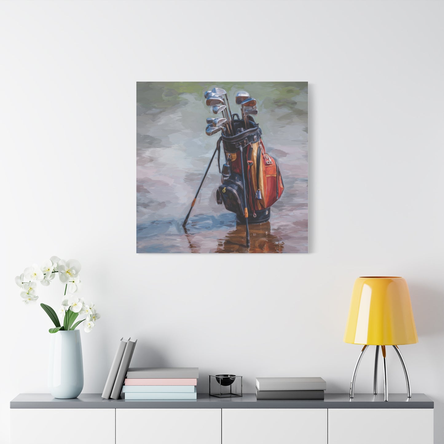 Golf Bag Canvas Art