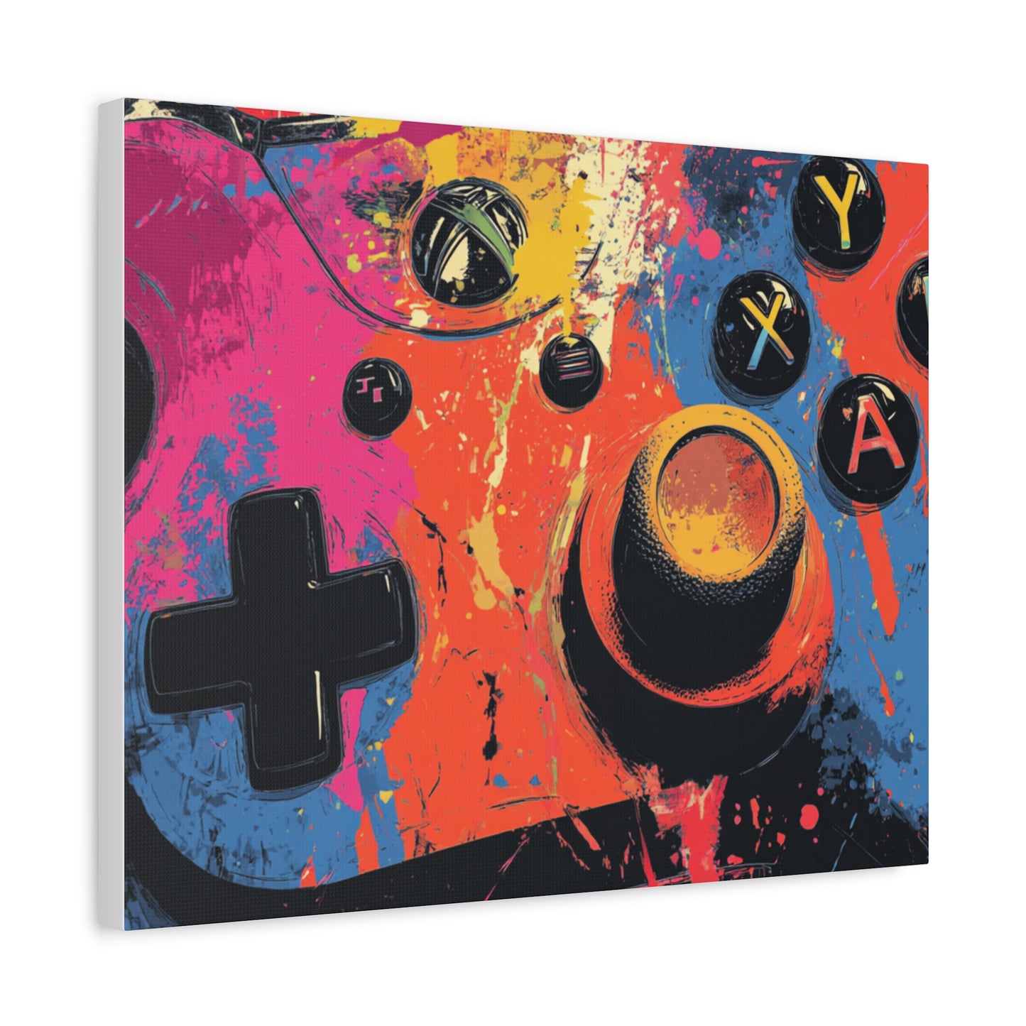 Bold Gaming Canvas Wall Art