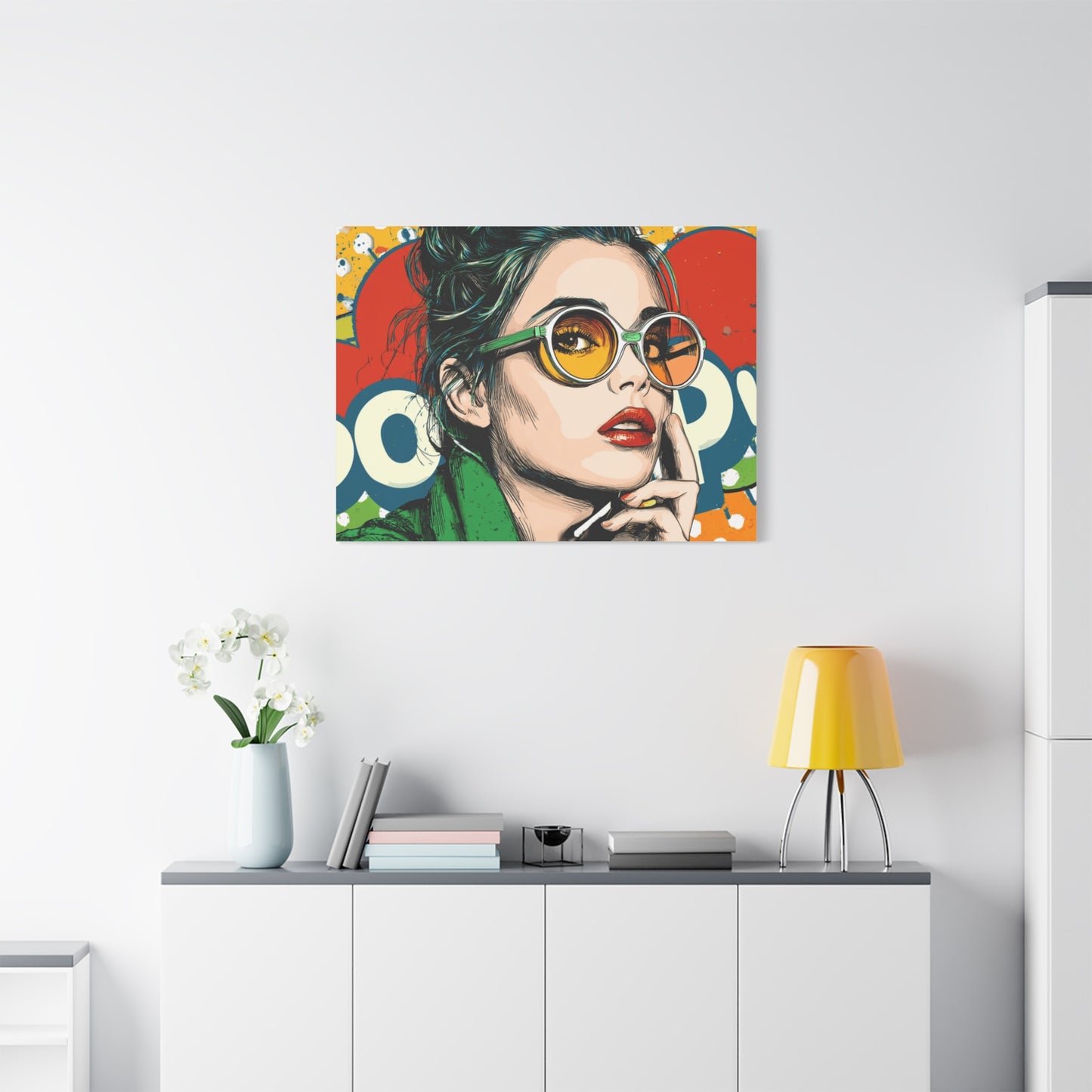 Canvas Print - Pop Art Style, Colorful