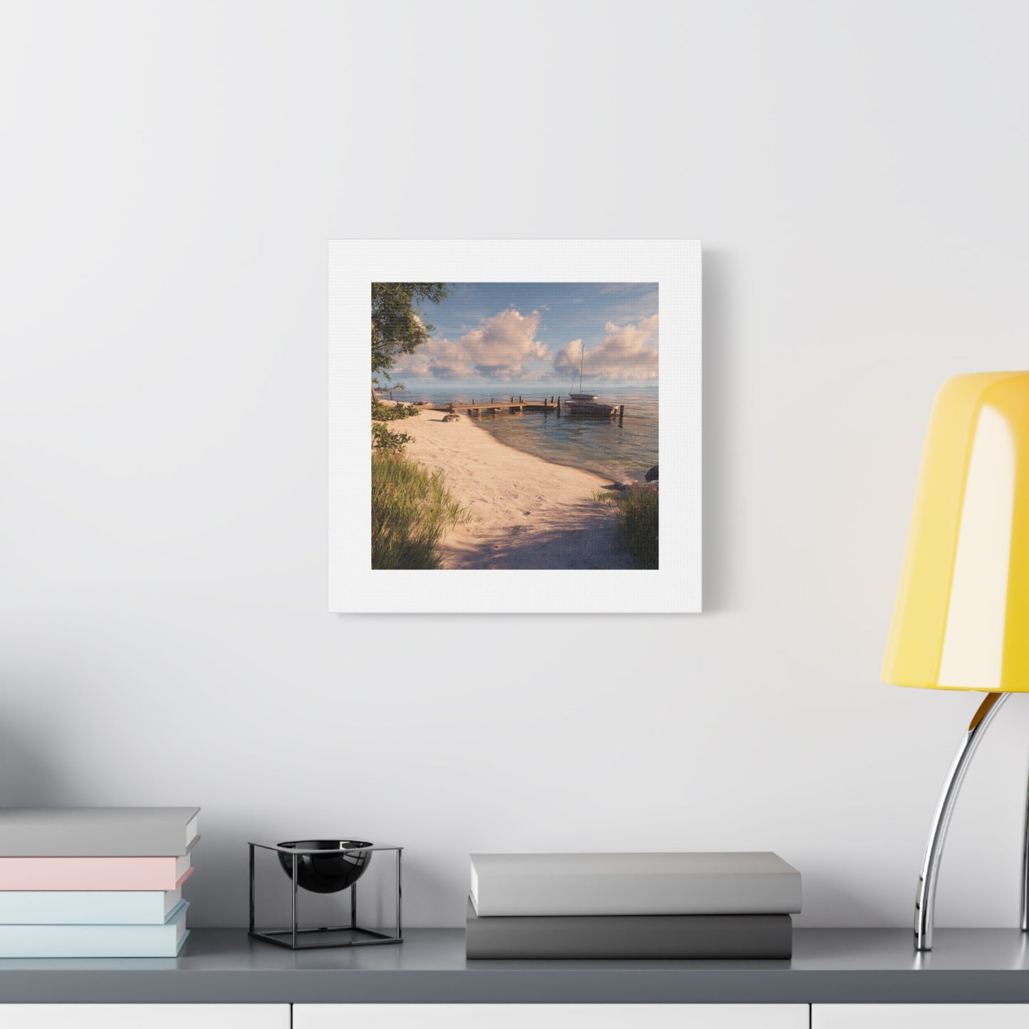 Canvas Print - Beautiful Beach Scene