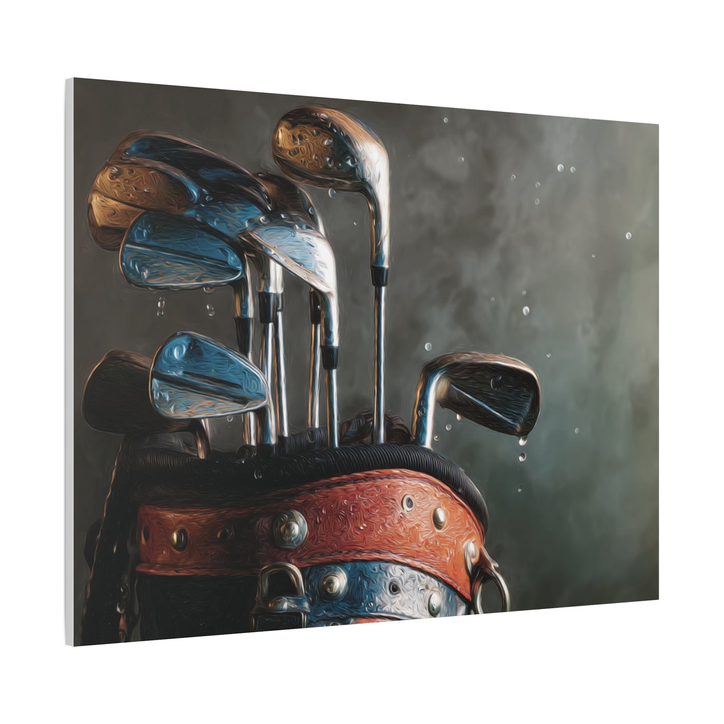 Golf Club Canvas Wall Art