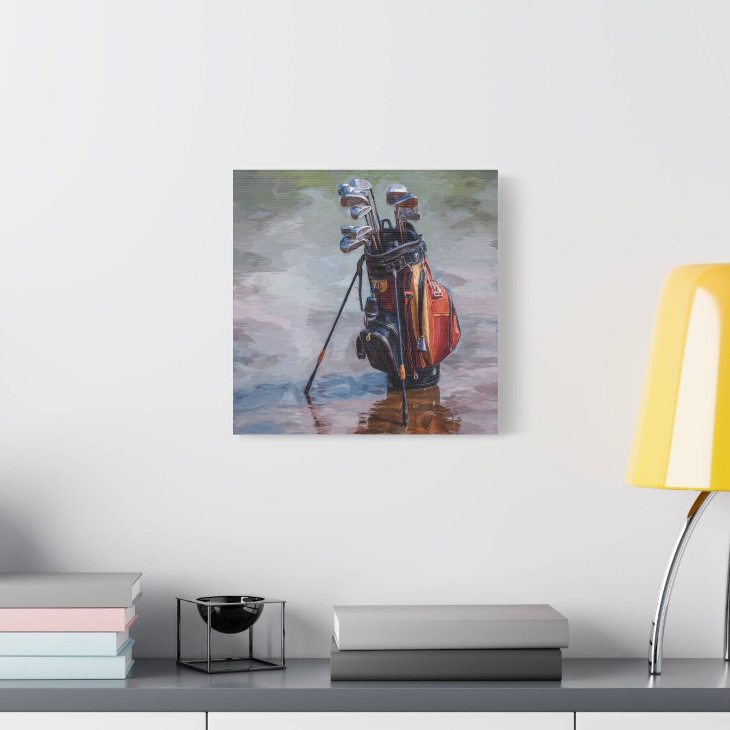 Golf Bag Canvas Art