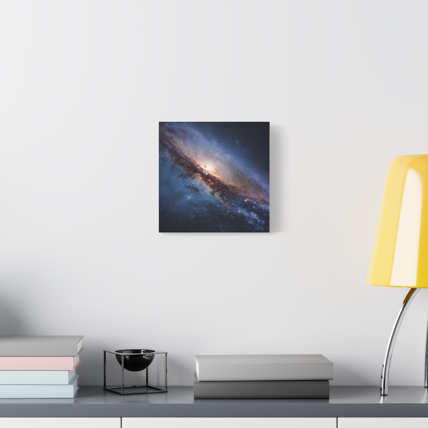 Galaxy Wall Art, Stretched Canvas Print, Cosmic Decor, Space Art, Home Gallery