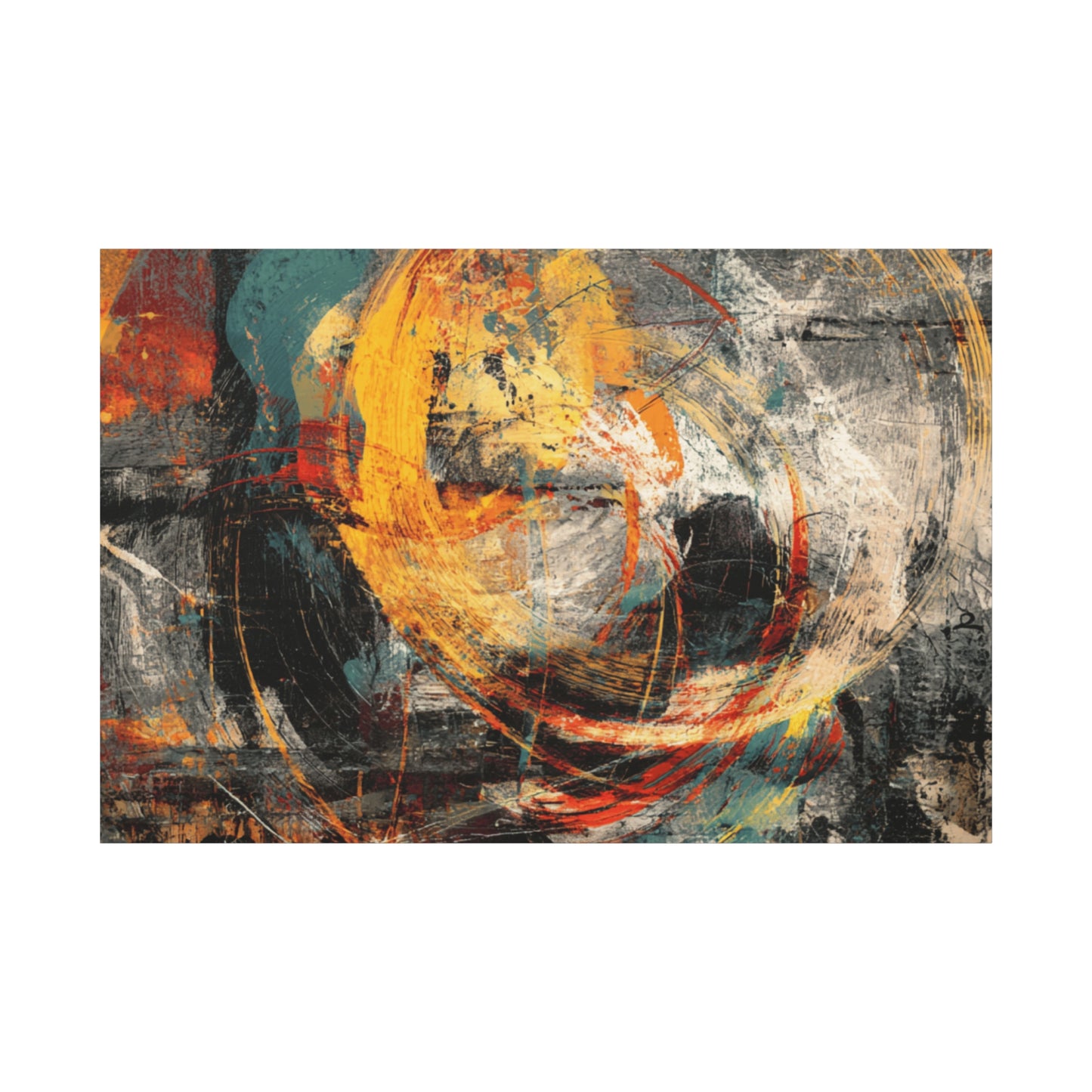 Artistic Abstract Canvas Print