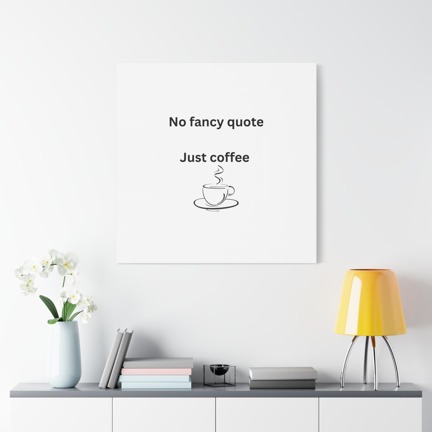 Canvas Wall Art, Coffee Lovers Decor