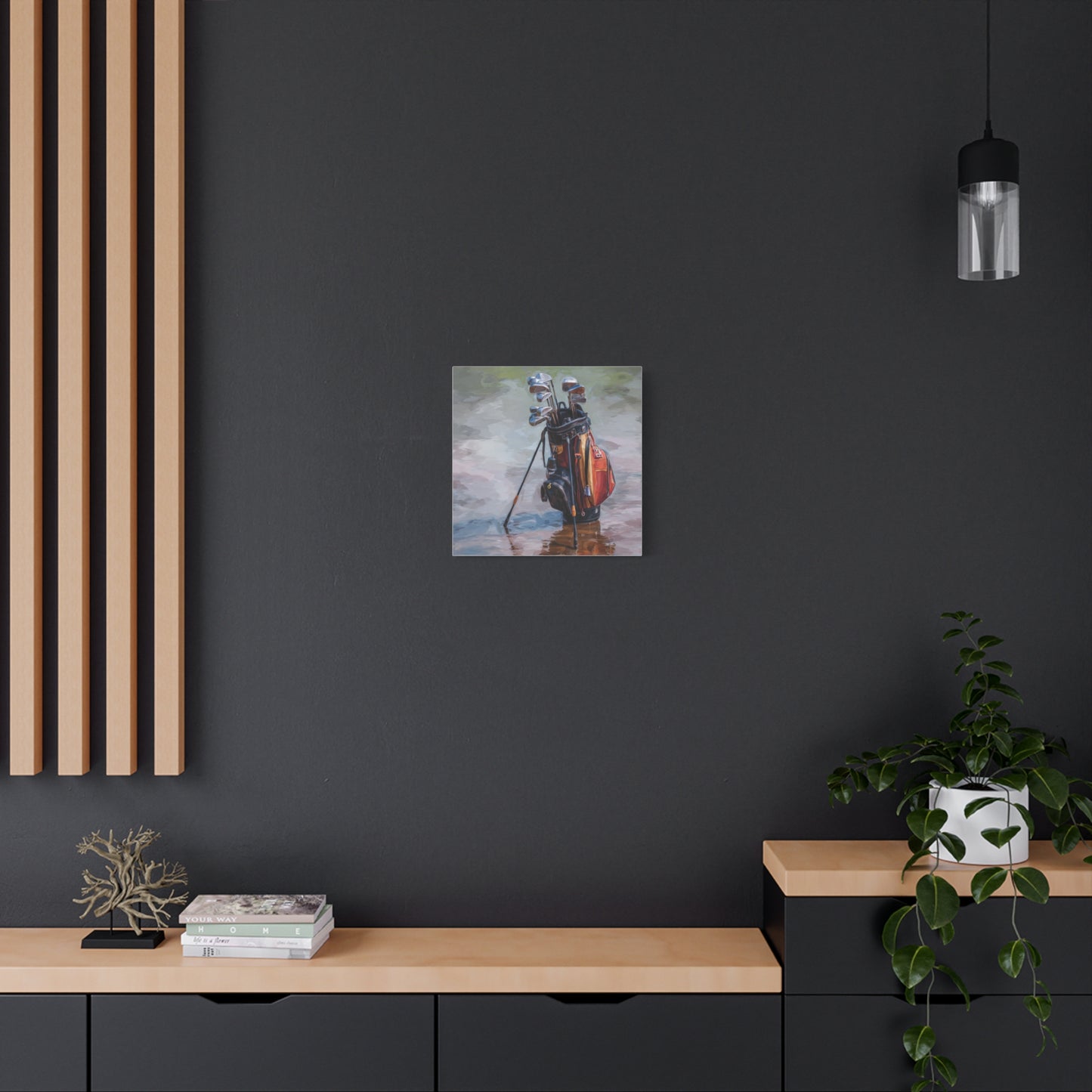 Golf Bag Canvas Art