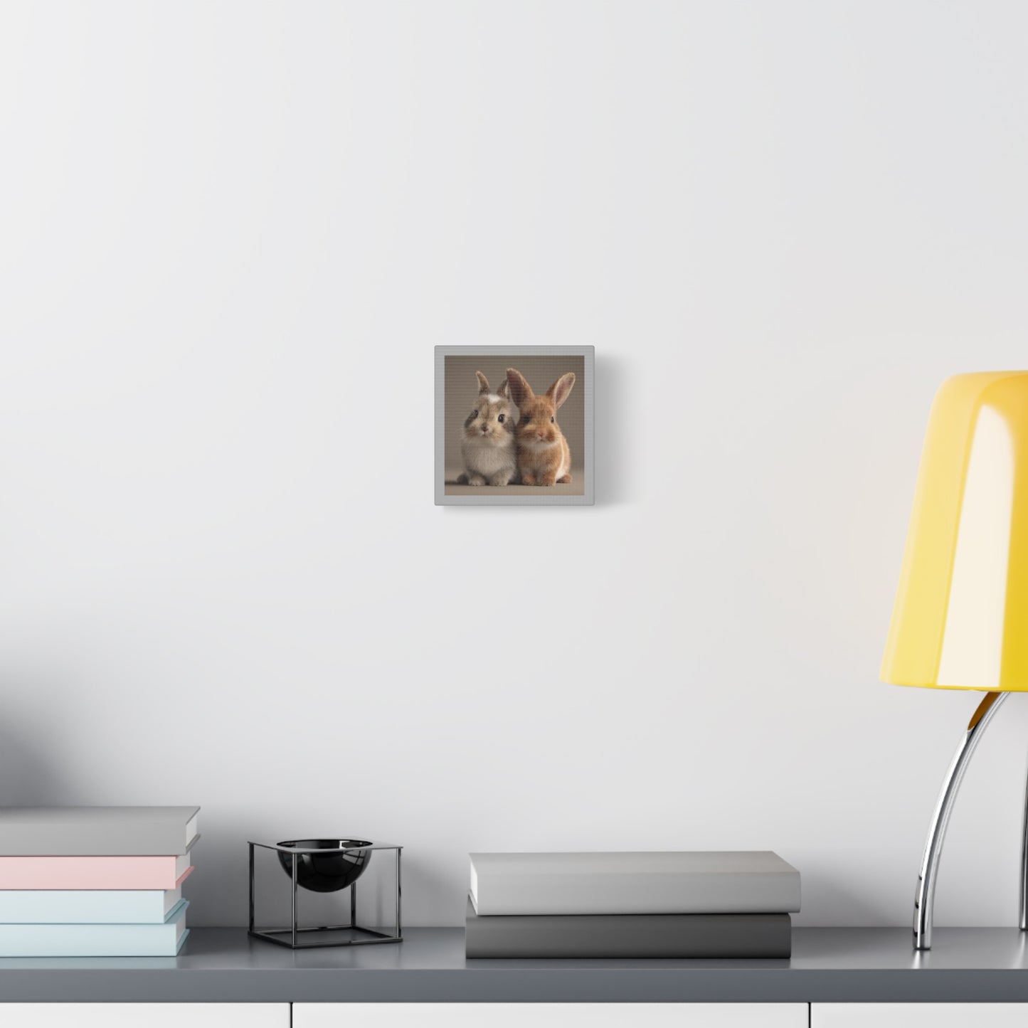 Canvas Print Baby Bunnies