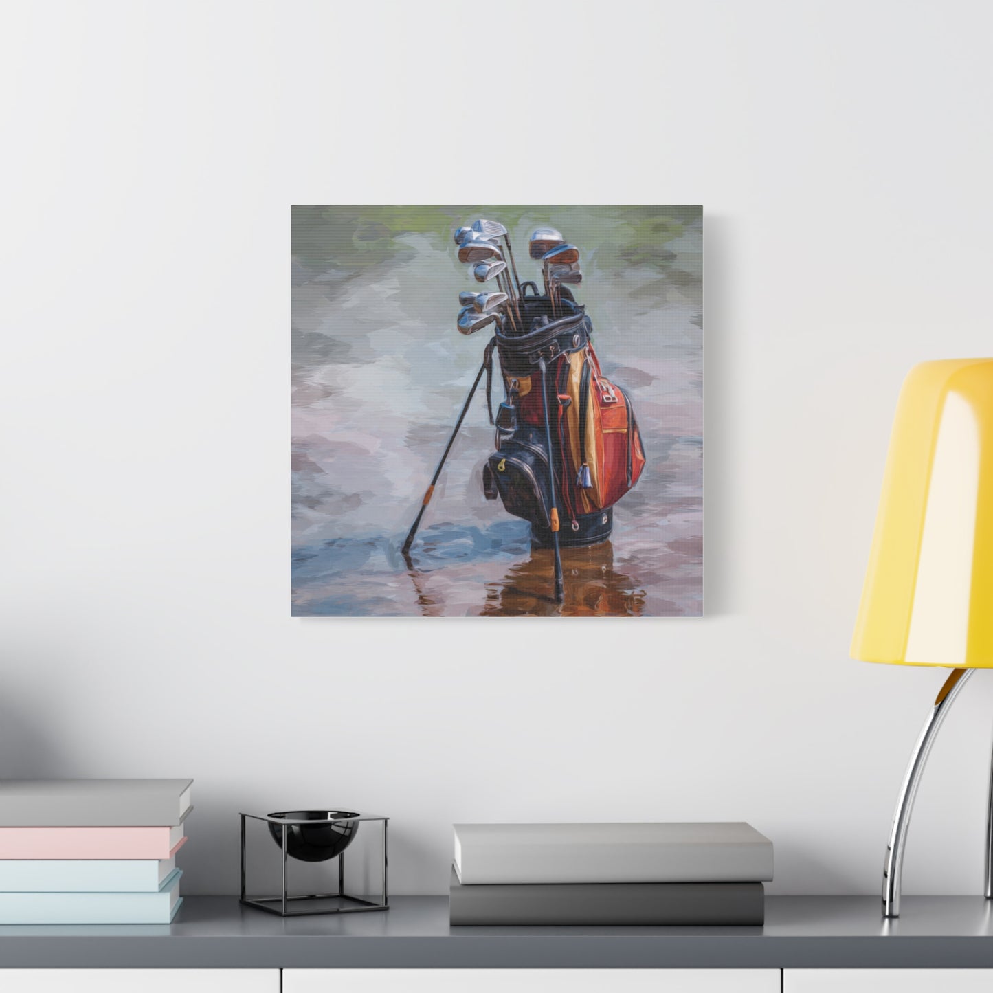 Golf Bag Canvas Art