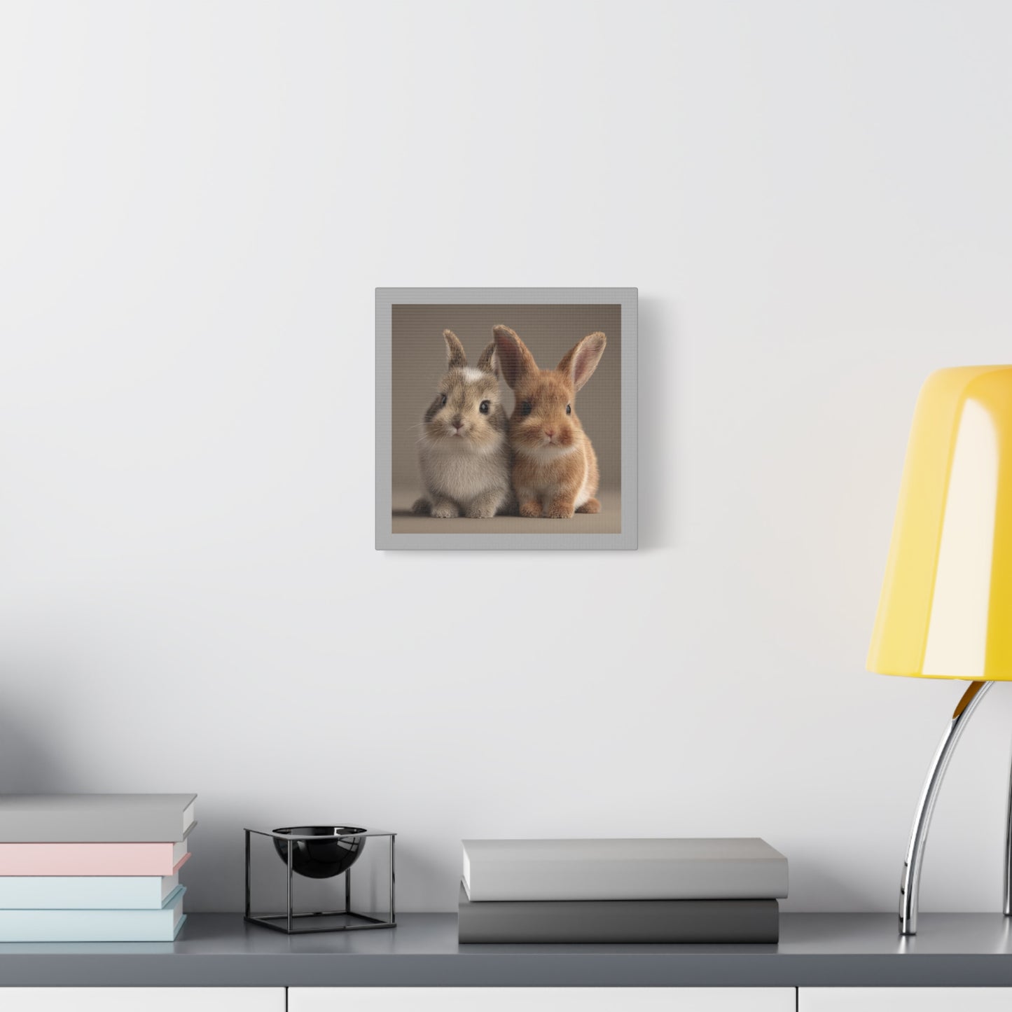 Canvas Print Baby Bunnies