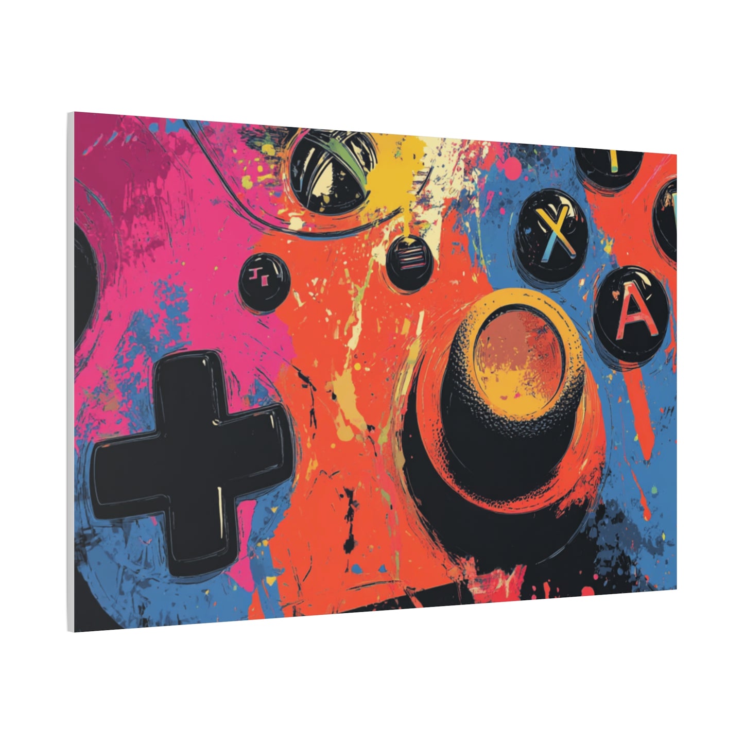 Bold Gaming Canvas Wall Art