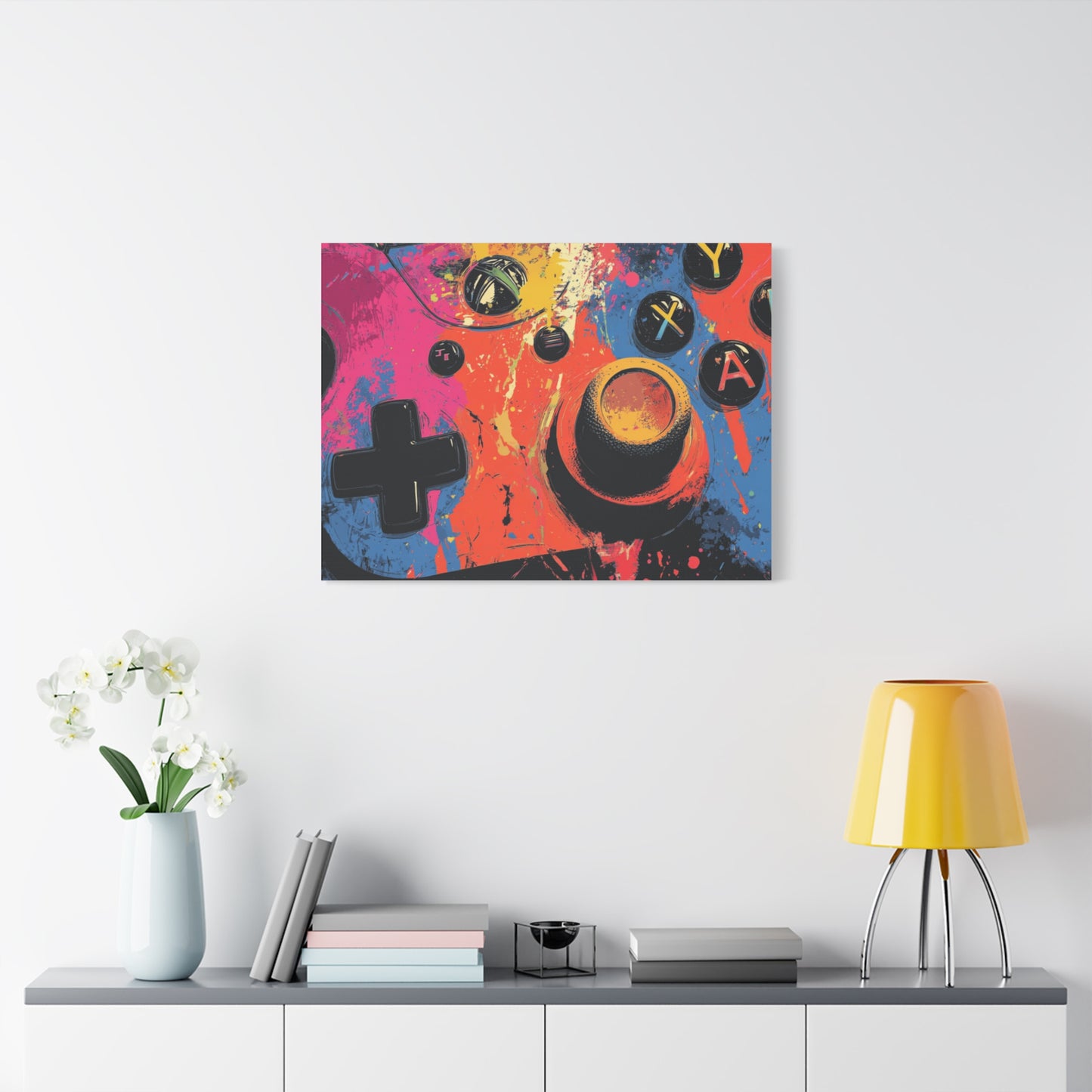 Bold Gaming Canvas Wall Art