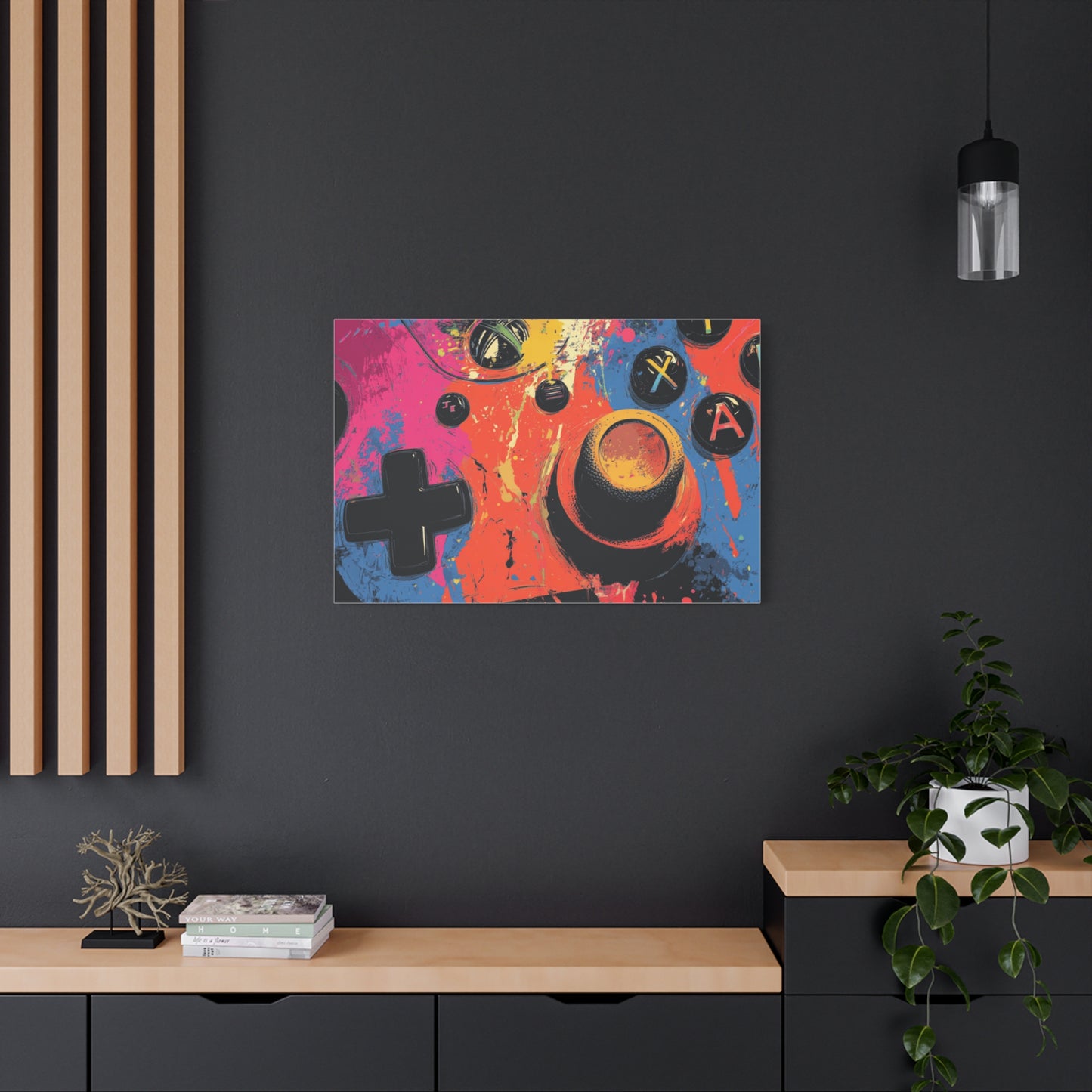Bold Gaming Canvas Wall Art