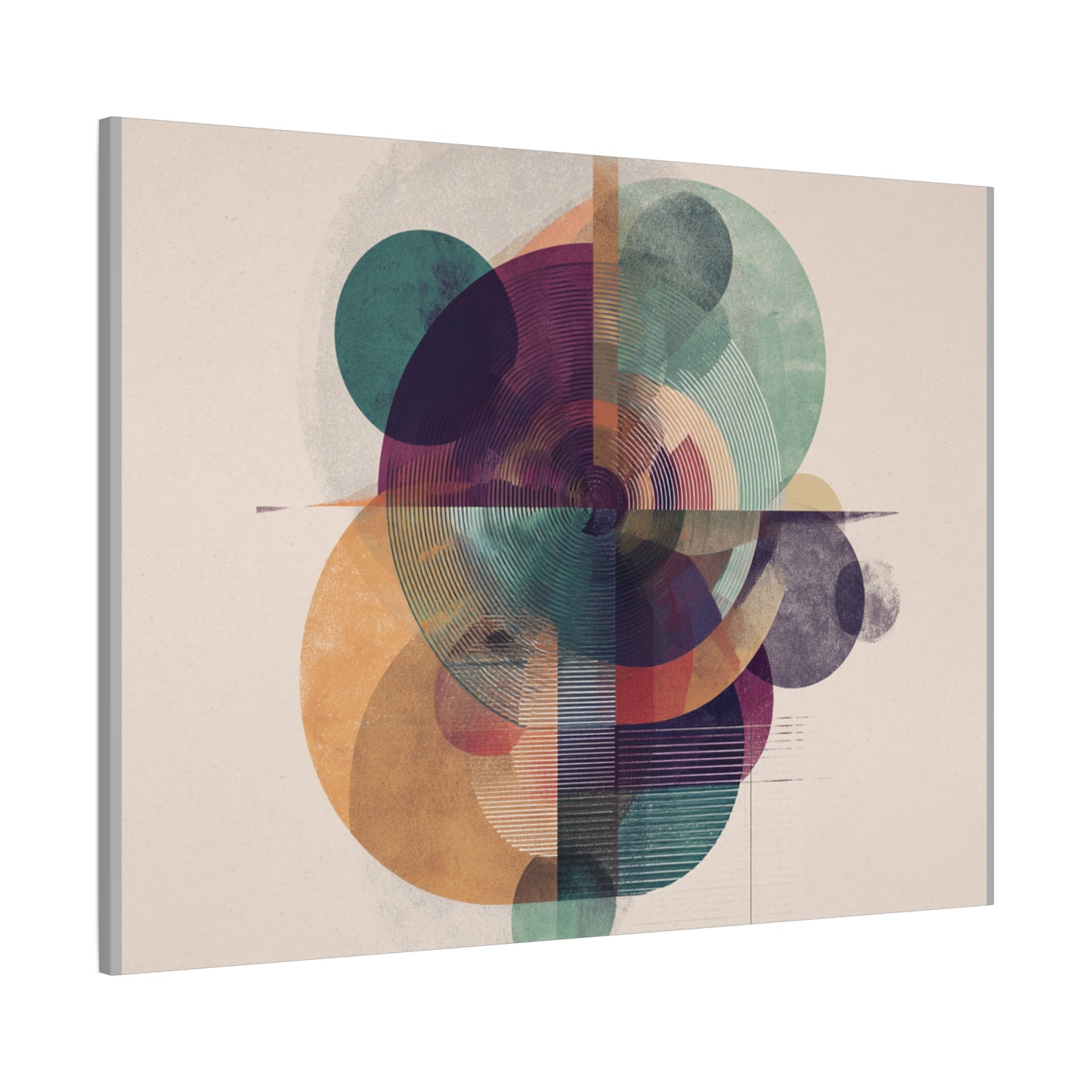 Abstract Geometric Wall Art Canvas