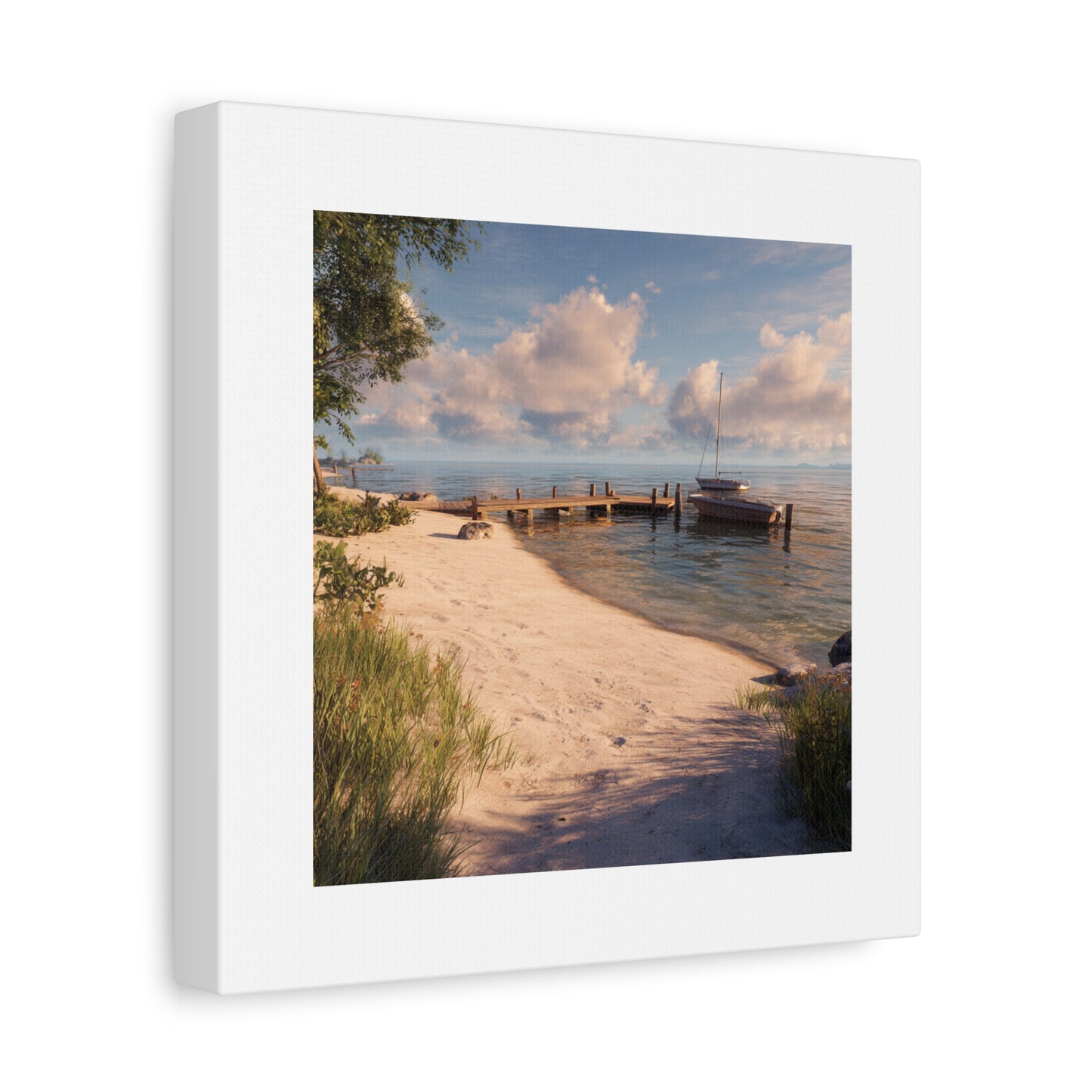 Canvas Print - Beautiful Beach Scene
