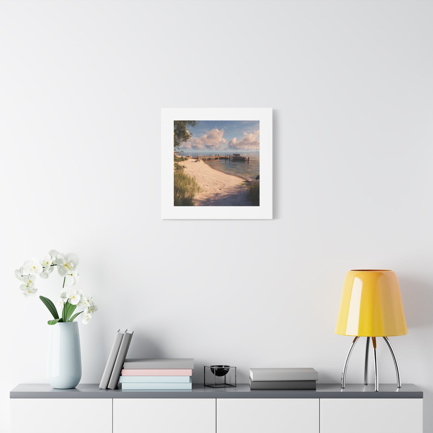 Canvas Print - Beautiful Beach Scene