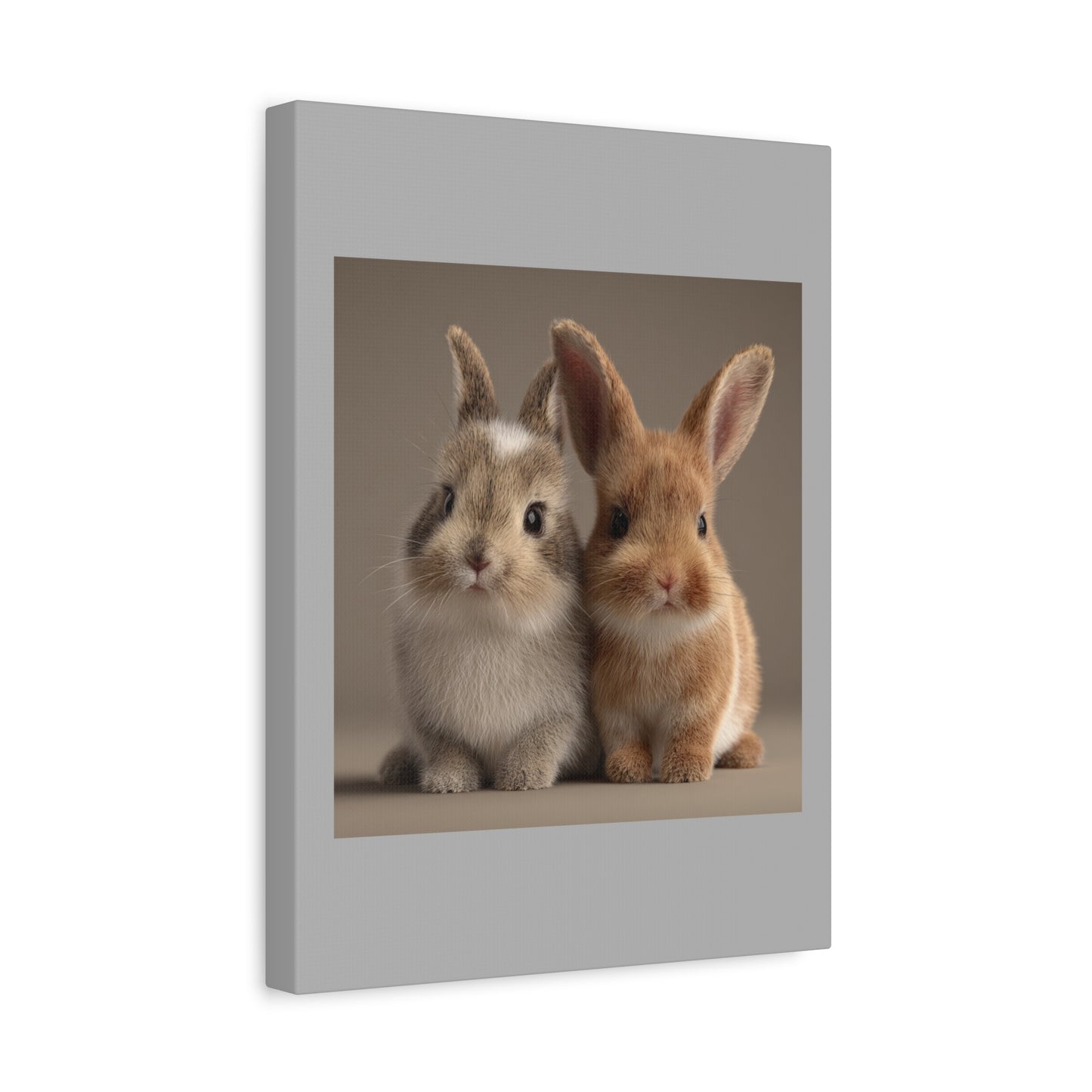 Canvas Print Baby Bunnies