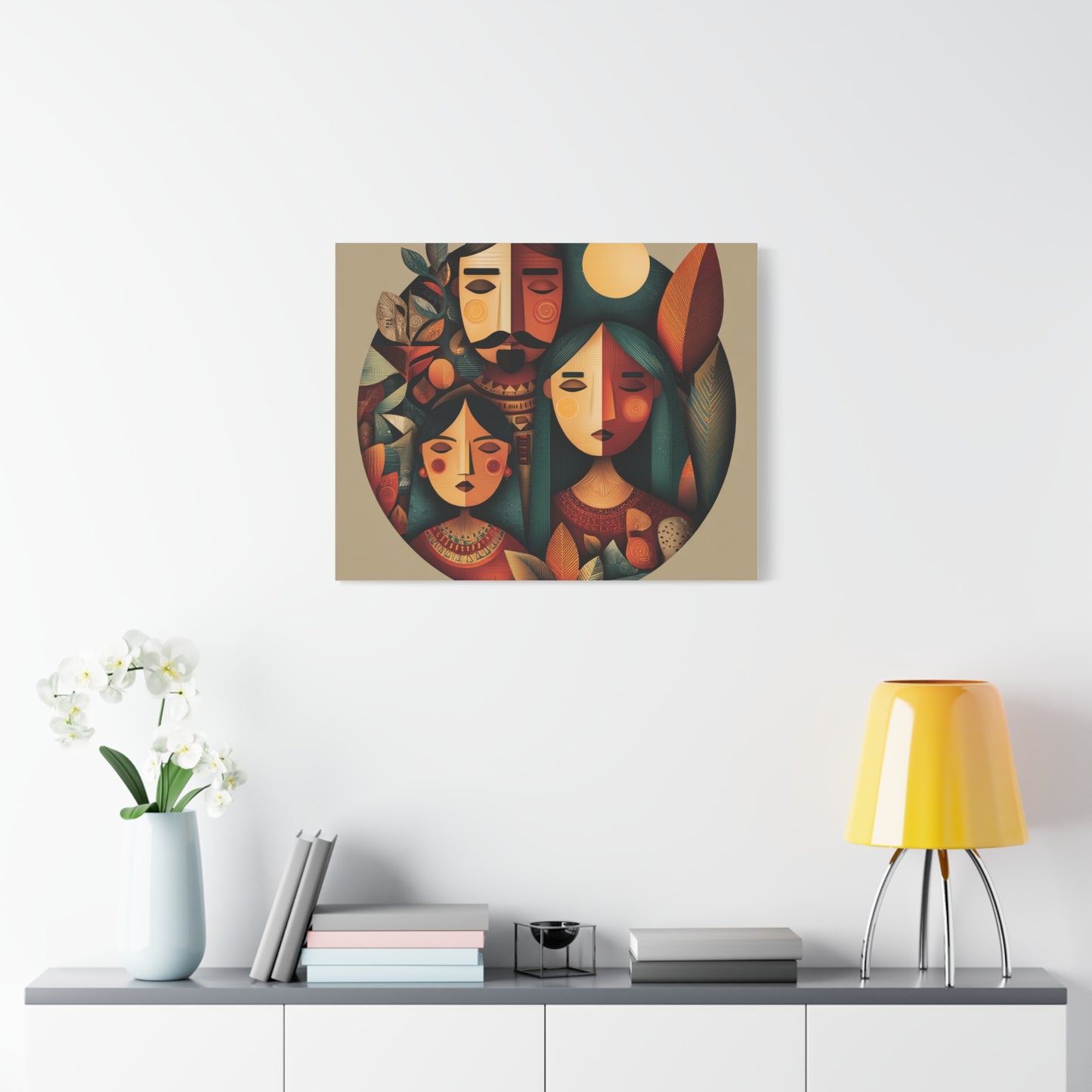 Canvas Print - Hispanic Heritage Inspired Art