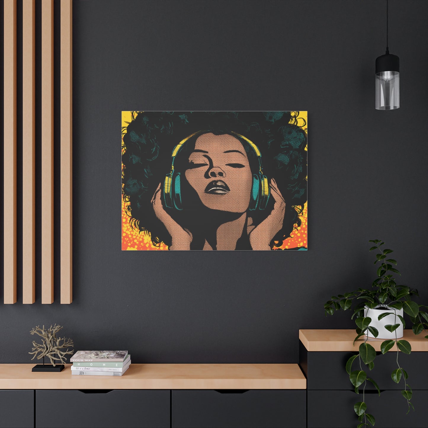 Vibrant Canvas, Music Lover