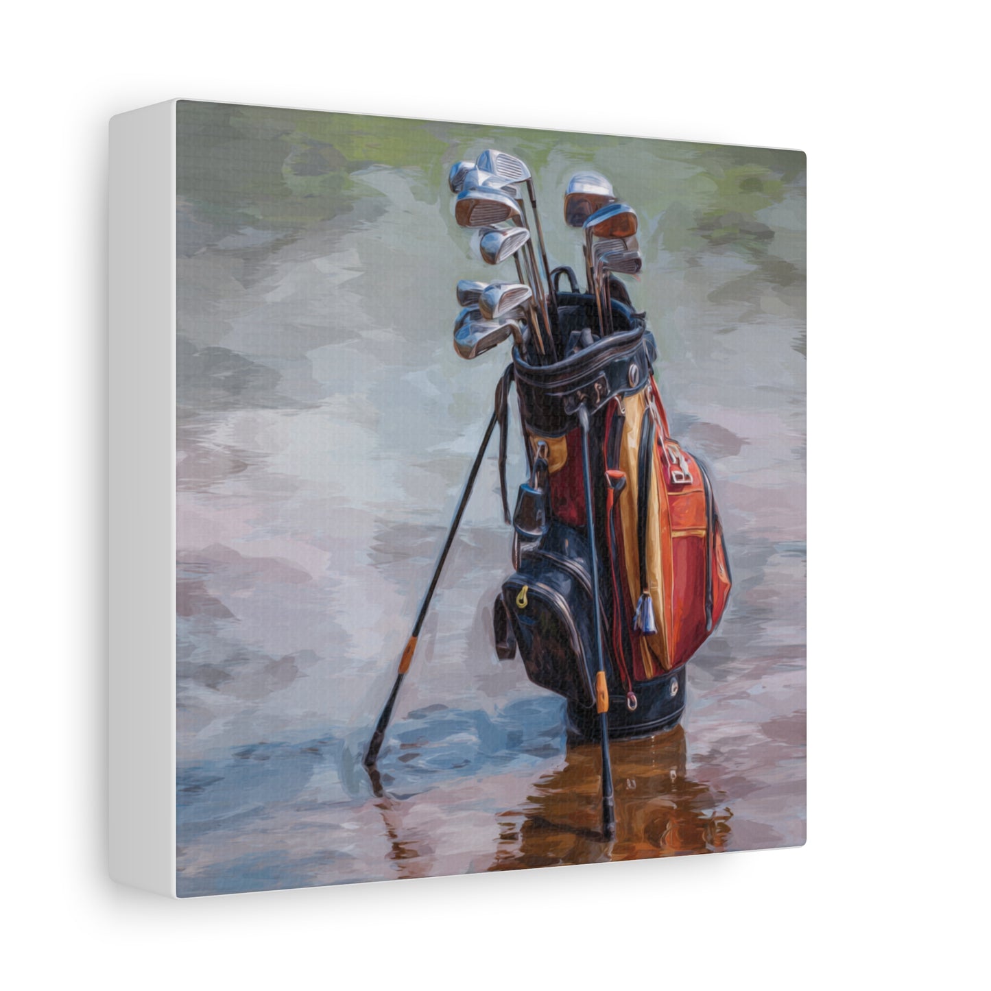 Golf Bag Canvas Art