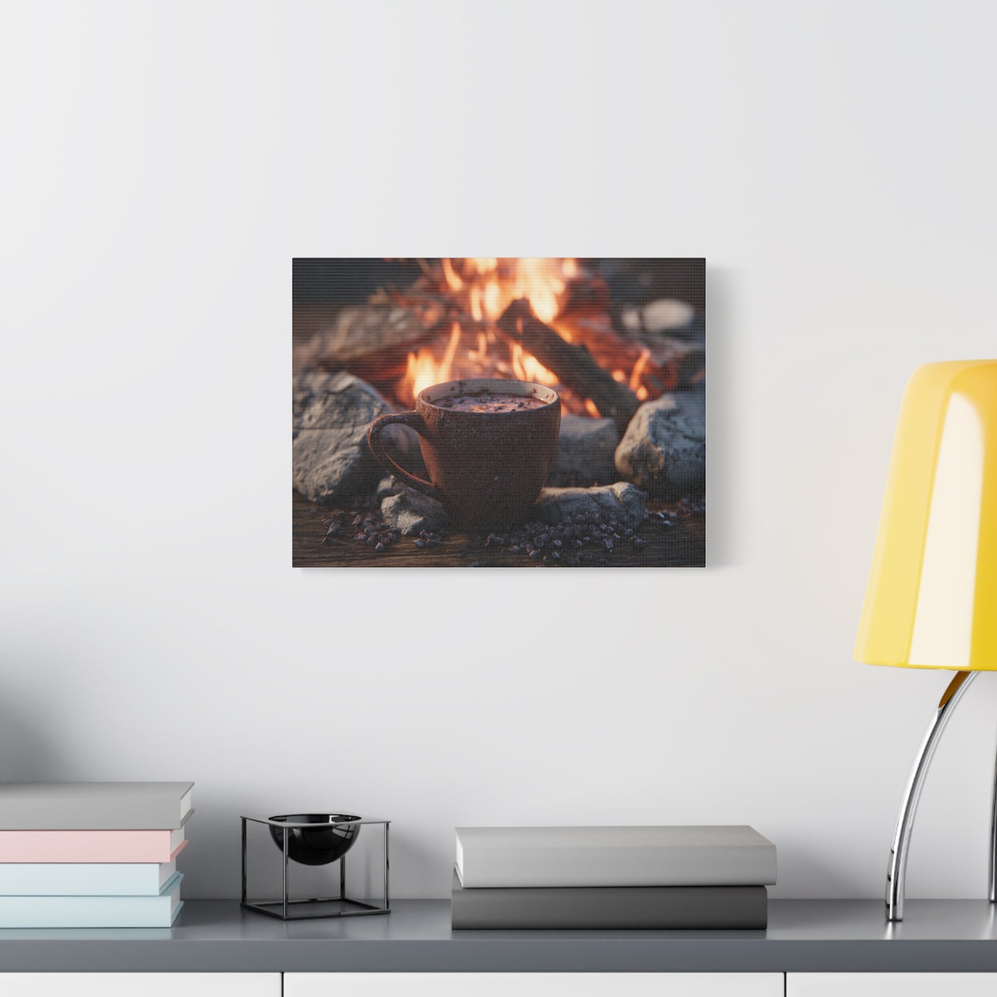 Cozy Campfire Canvas Print