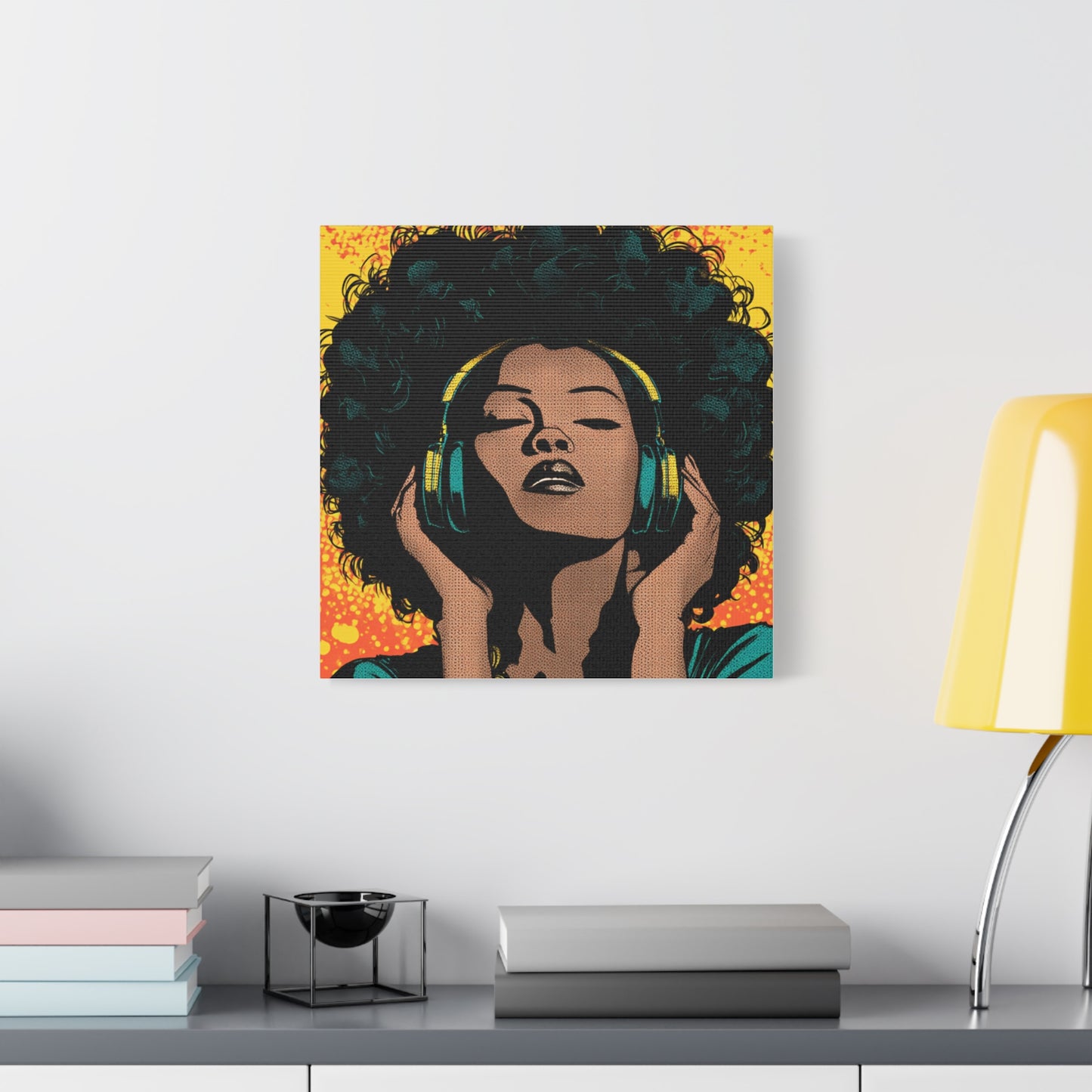 Vibrant Canvas, Music Lover