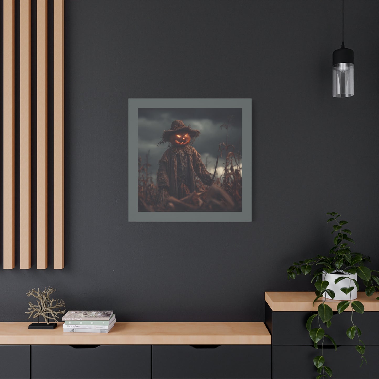 Canvas Print - Halloween Scarecrow