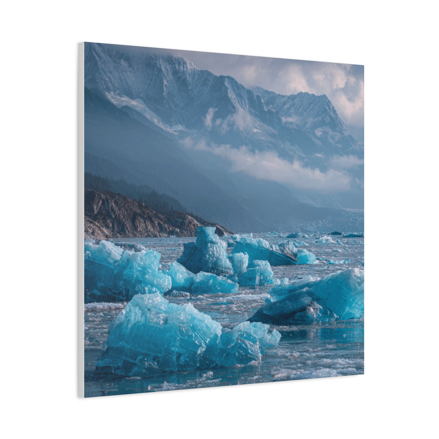 Stretched Canvas Art, Tranquil Landscape Wall Decor, Ideal for Home or Office, Art Print Gift, Nature Lover's Art