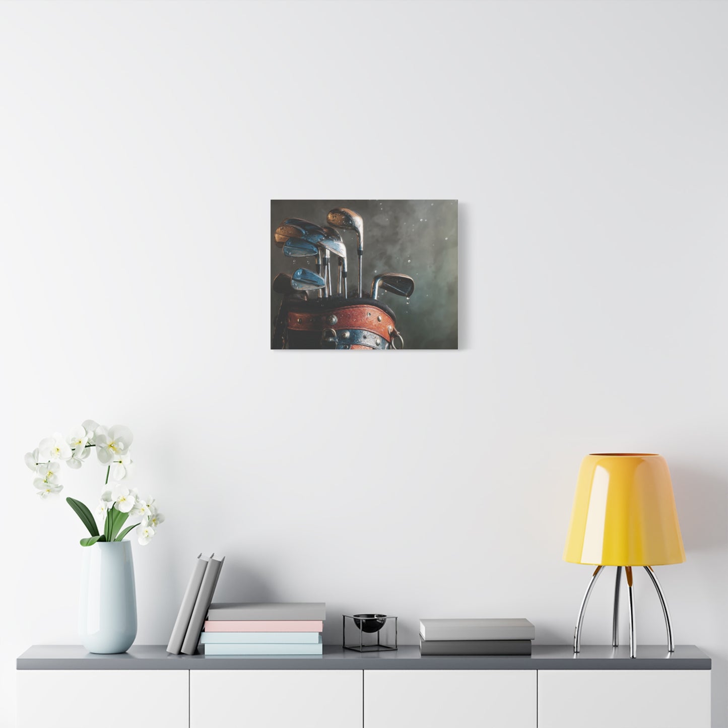 Golf Club Canvas Wall Art