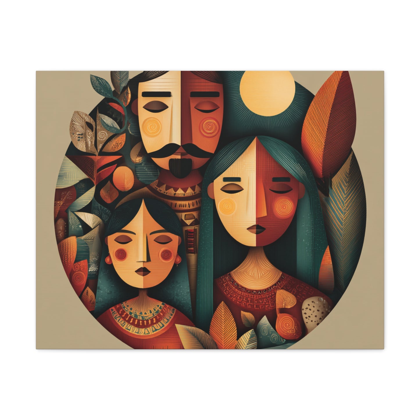 Canvas Print - Hispanic Heritage Inspired Art