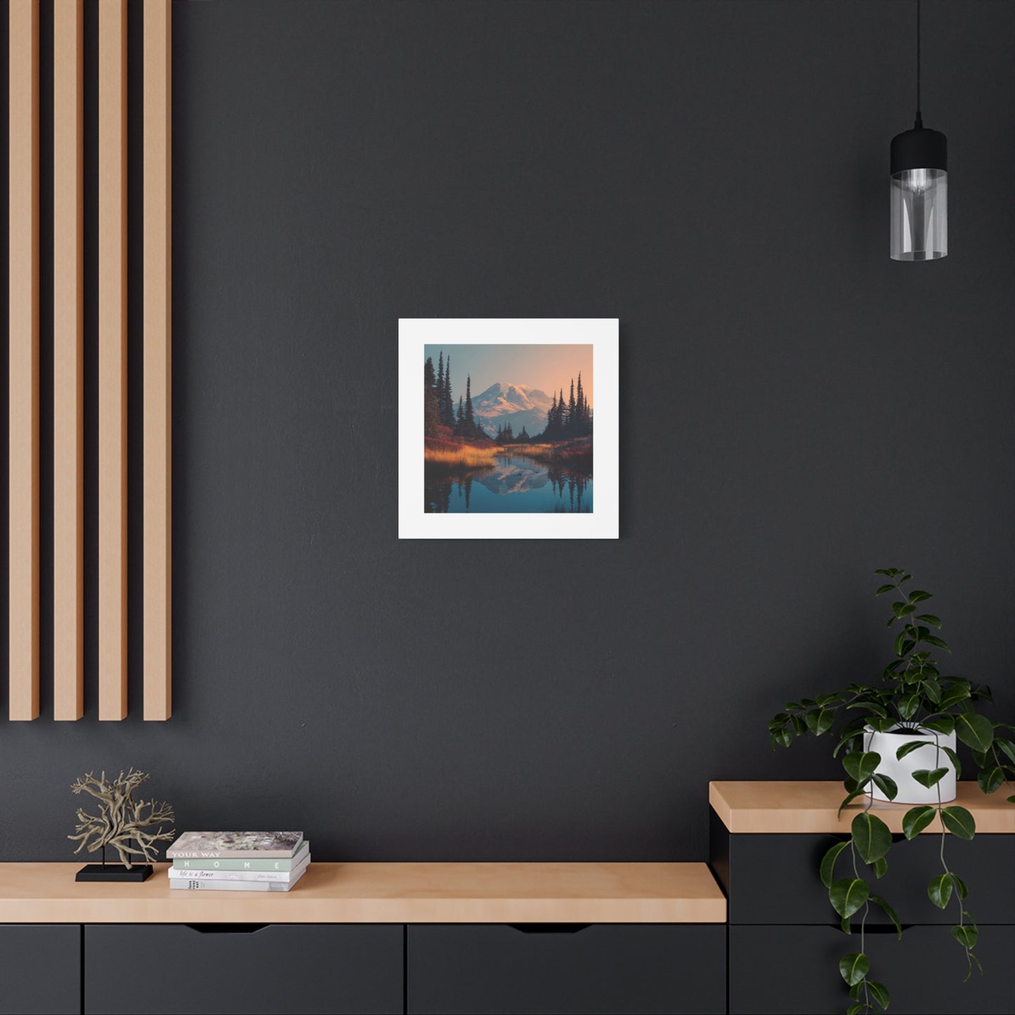 Scenic Mountain Canvas Wall Art, Landscape Decor, Nature Print, Home Decor, Gift for Nature Lovers, Outdoor Wall Art