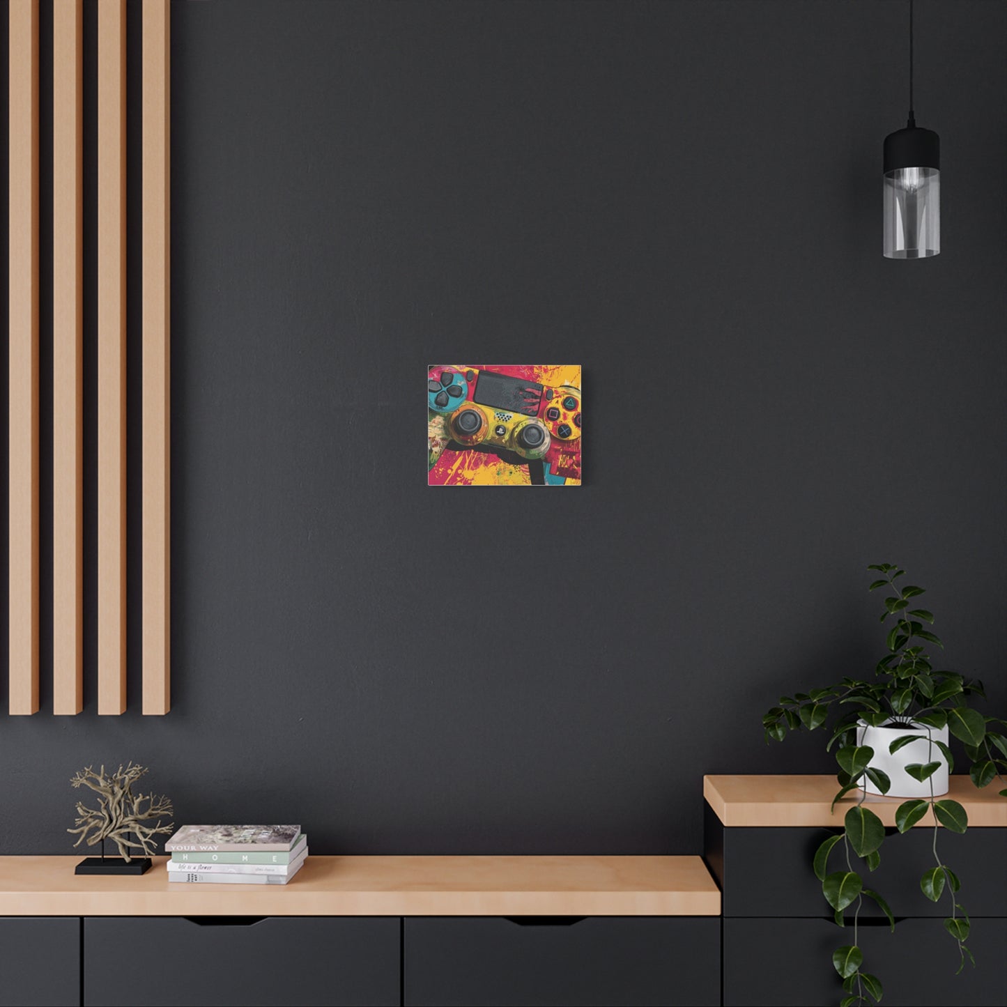 Colorful Gaming Canvas Wall Art
