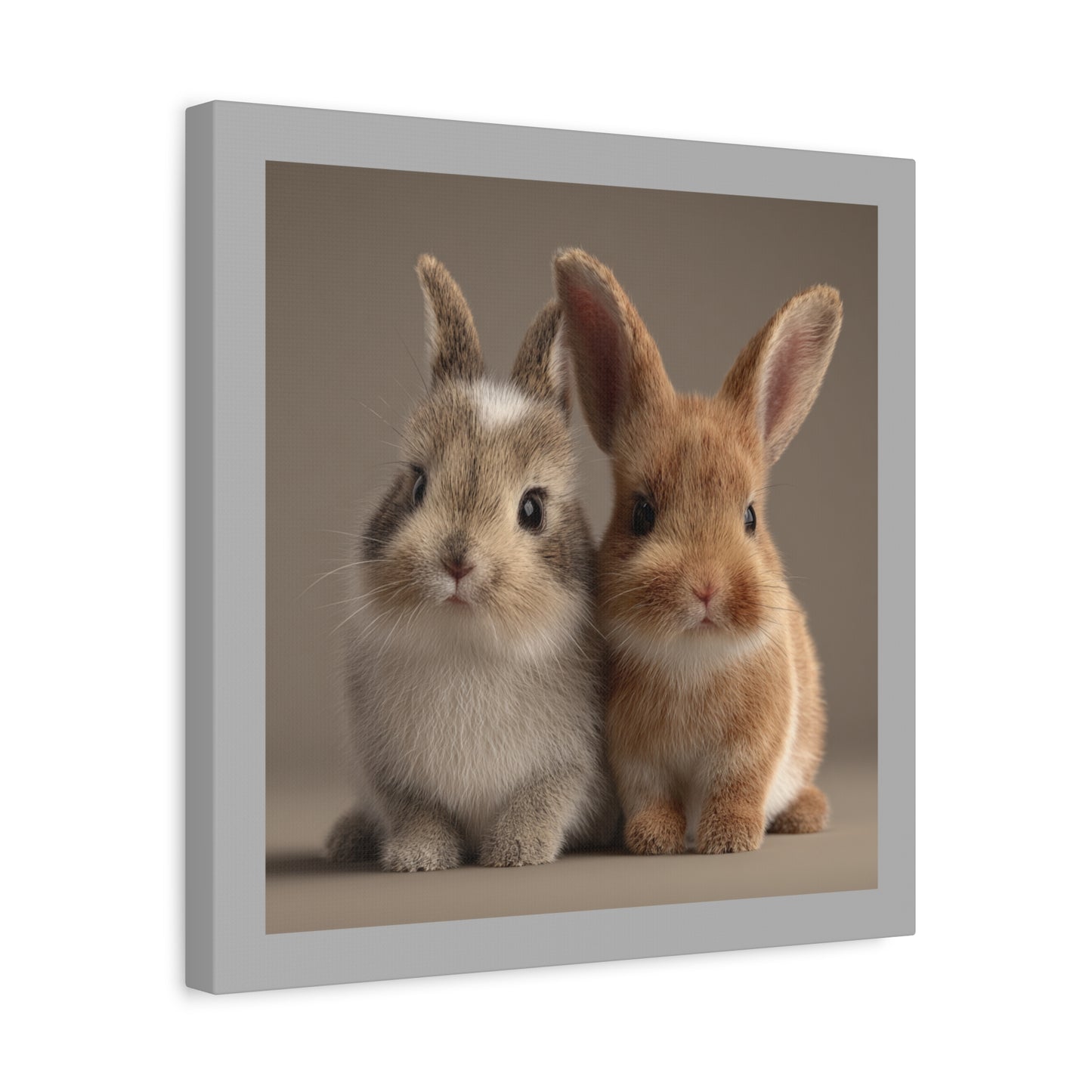 Canvas Print Baby Bunnies