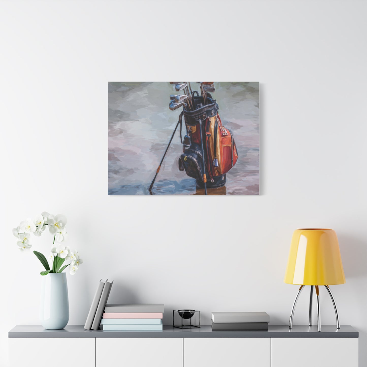 Golf Bag Canvas Art